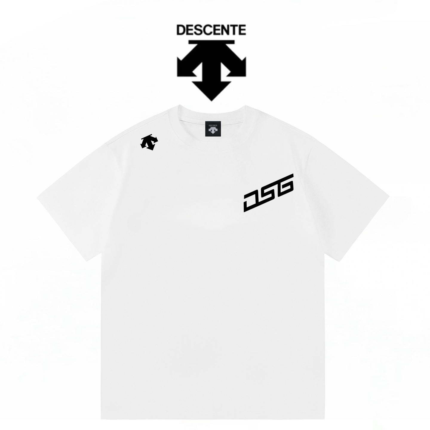 Descente Basic Clothing Printed Xs-s-m-l