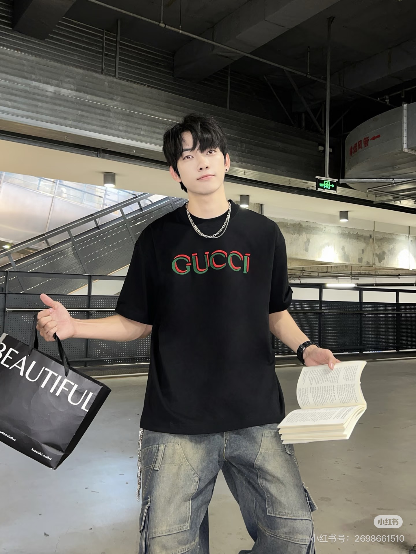 Gucci Basic Clothing Black Xs-s-m-l