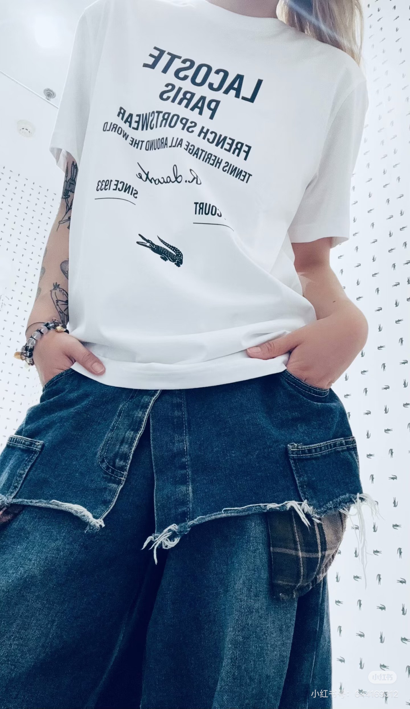 Lacoste Basic Clothing Black Printed Xs-s-m-l