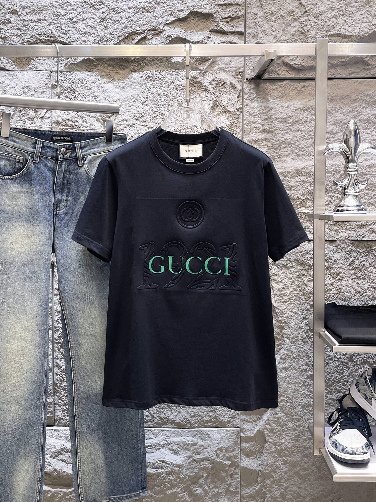 Gucci Basic Clothing Black S-l-xxl