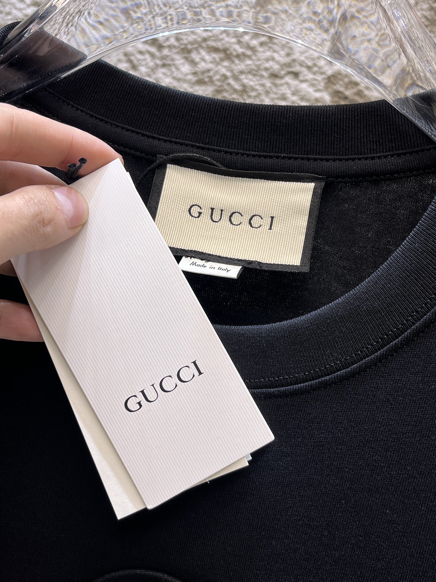 Gucci Basic Clothing Black S-l-xxl