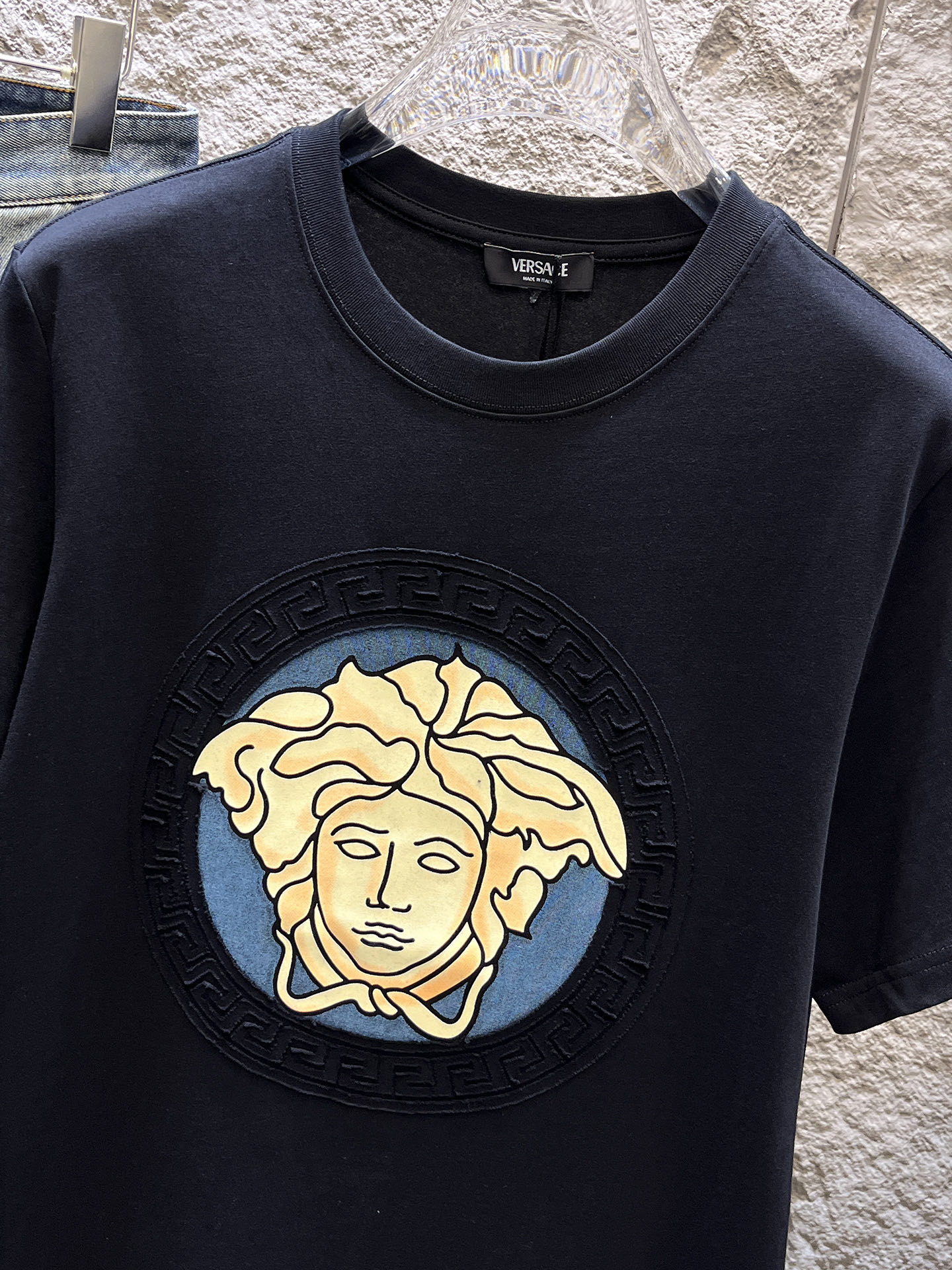 Versace Basic Clothing Black S-l-xxl