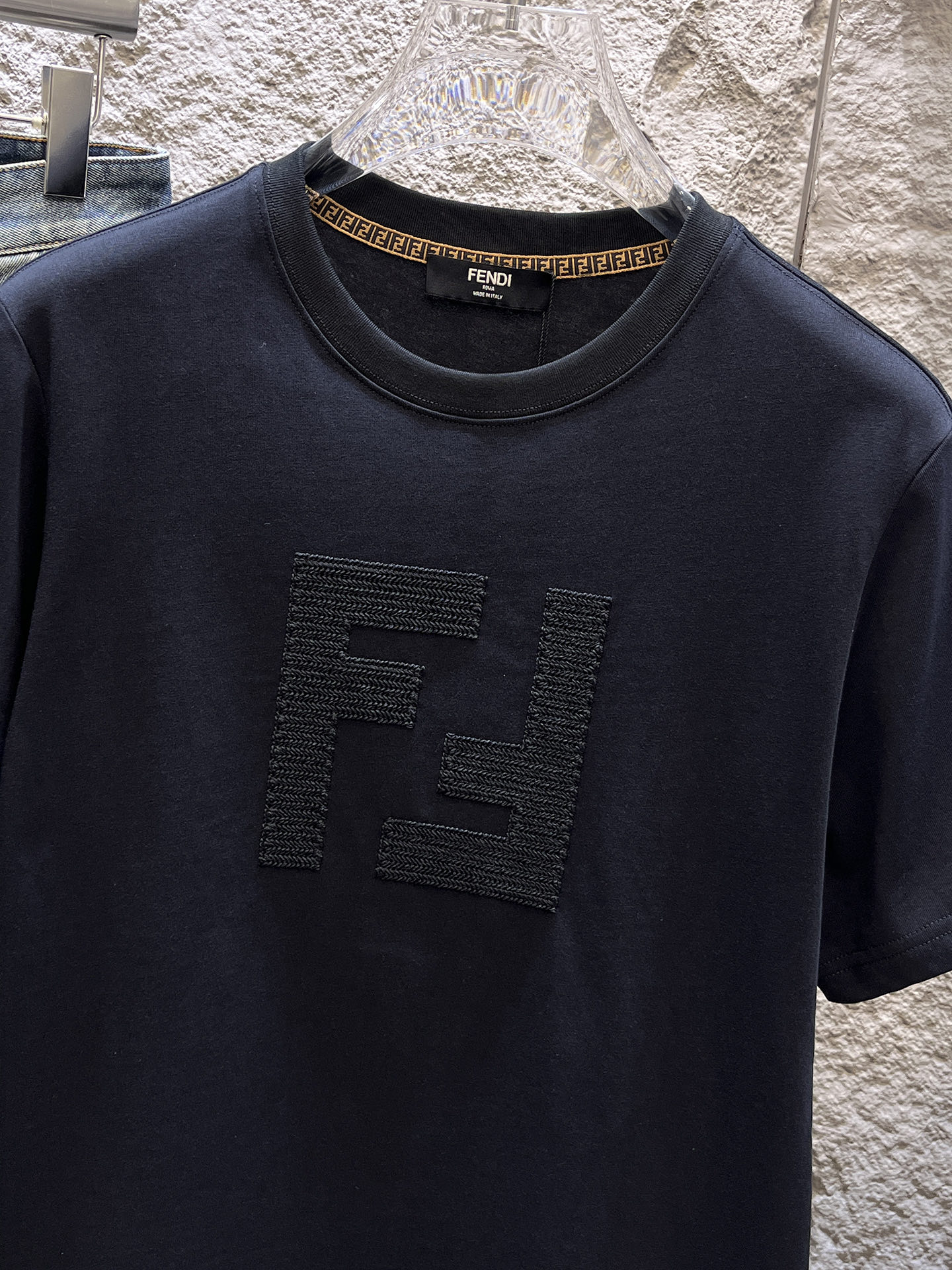 Fendi Basic Clothing Black S-l-xxl