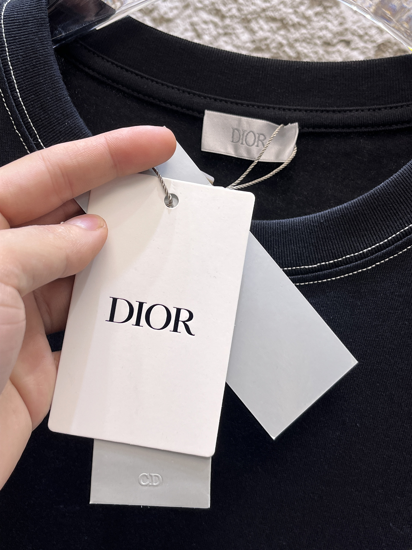 Dior Basic Clothing Black S-l-xxl