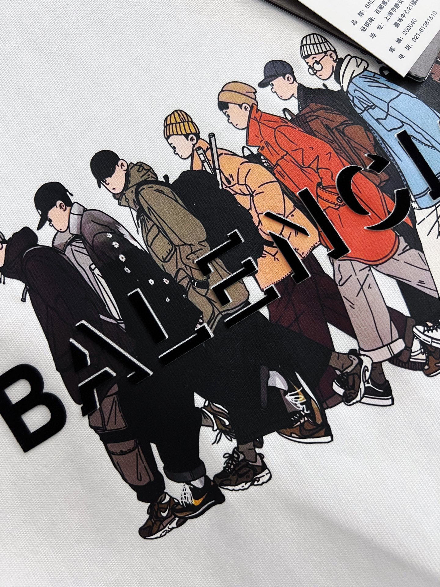 Balenciaga Basic Clothing Cotton Black S-l-xl