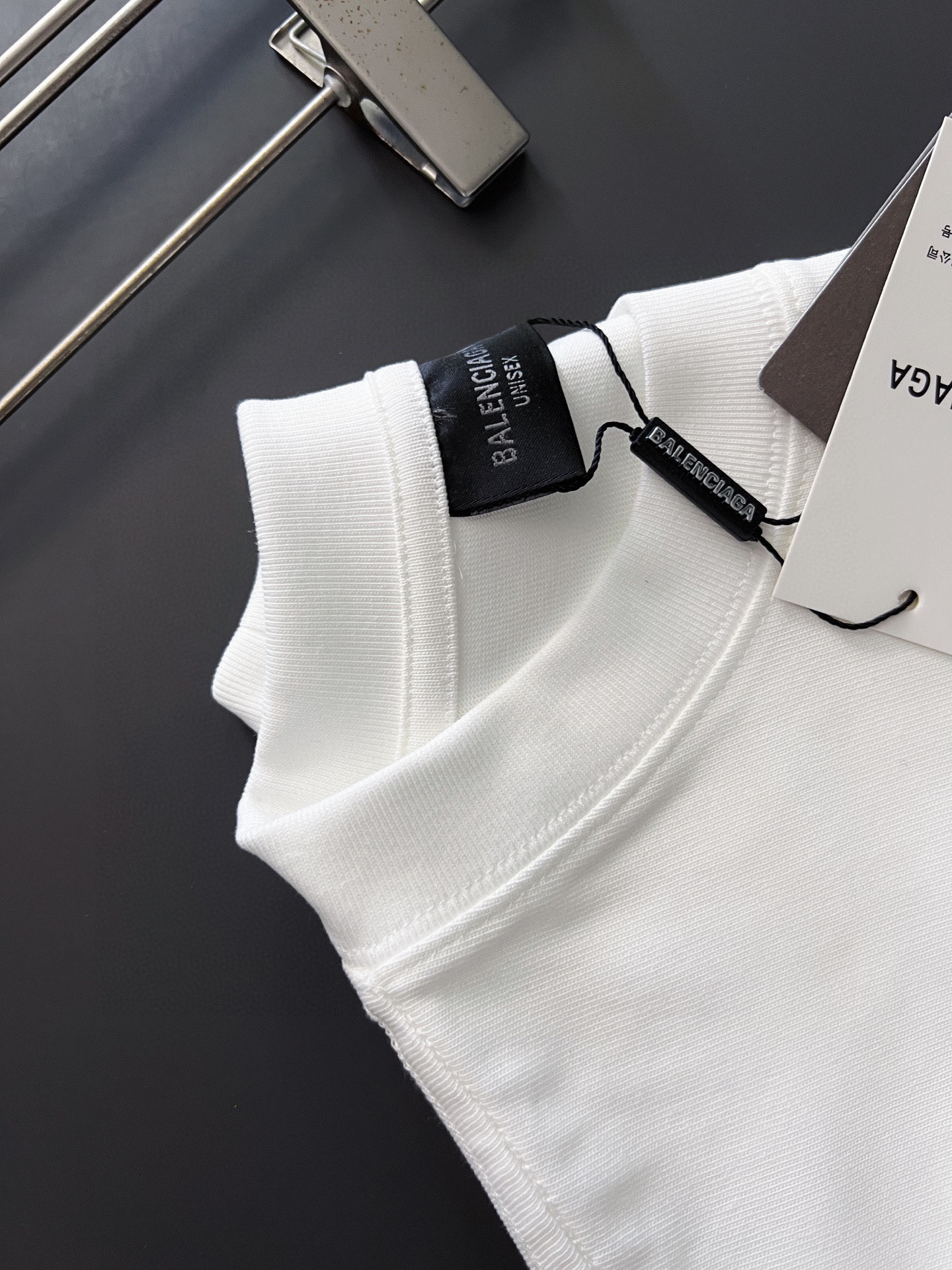 Balenciaga Basic Clothing Cotton Black S-l-xl