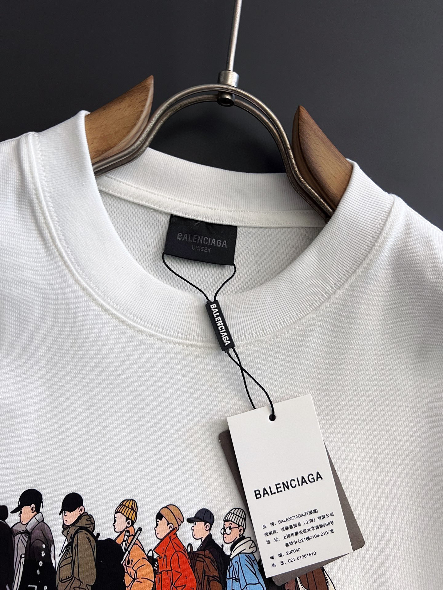 Balenciaga Basic Clothing Cotton Black S-l-xl