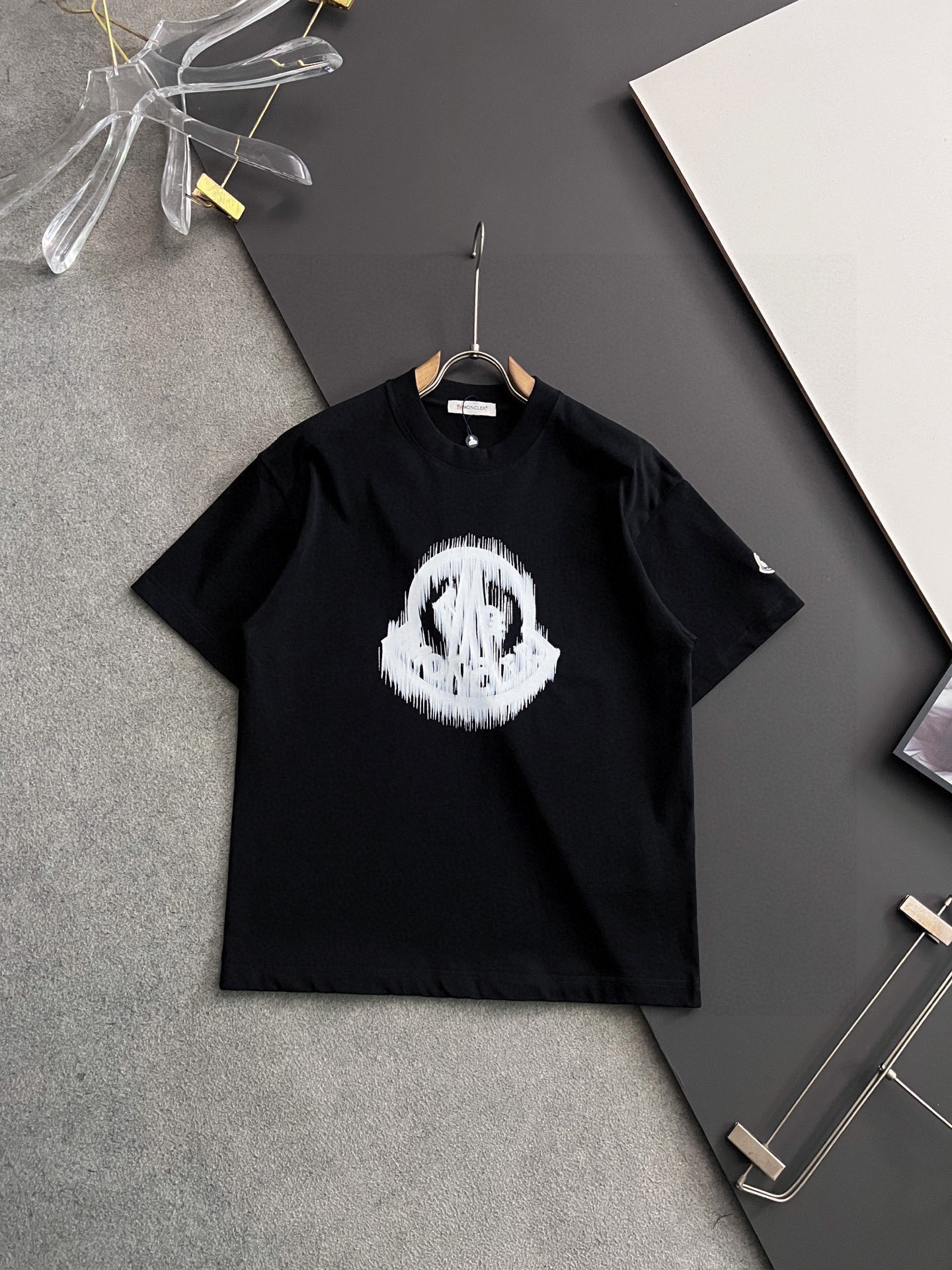 Moncler Basic Clothing Cotton Black S-m-xl