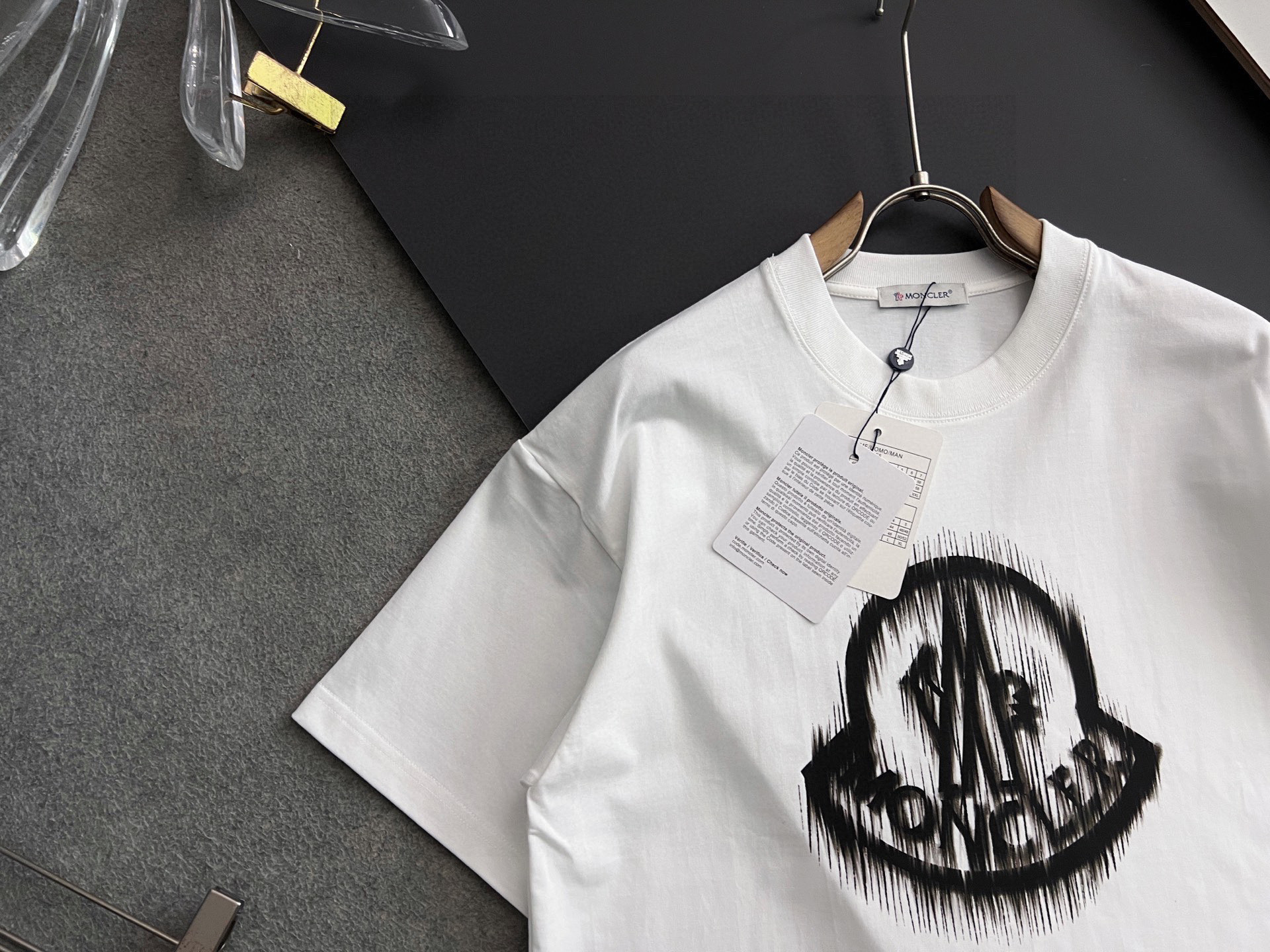 Moncler Basic Clothing Cotton Black S-m-xl