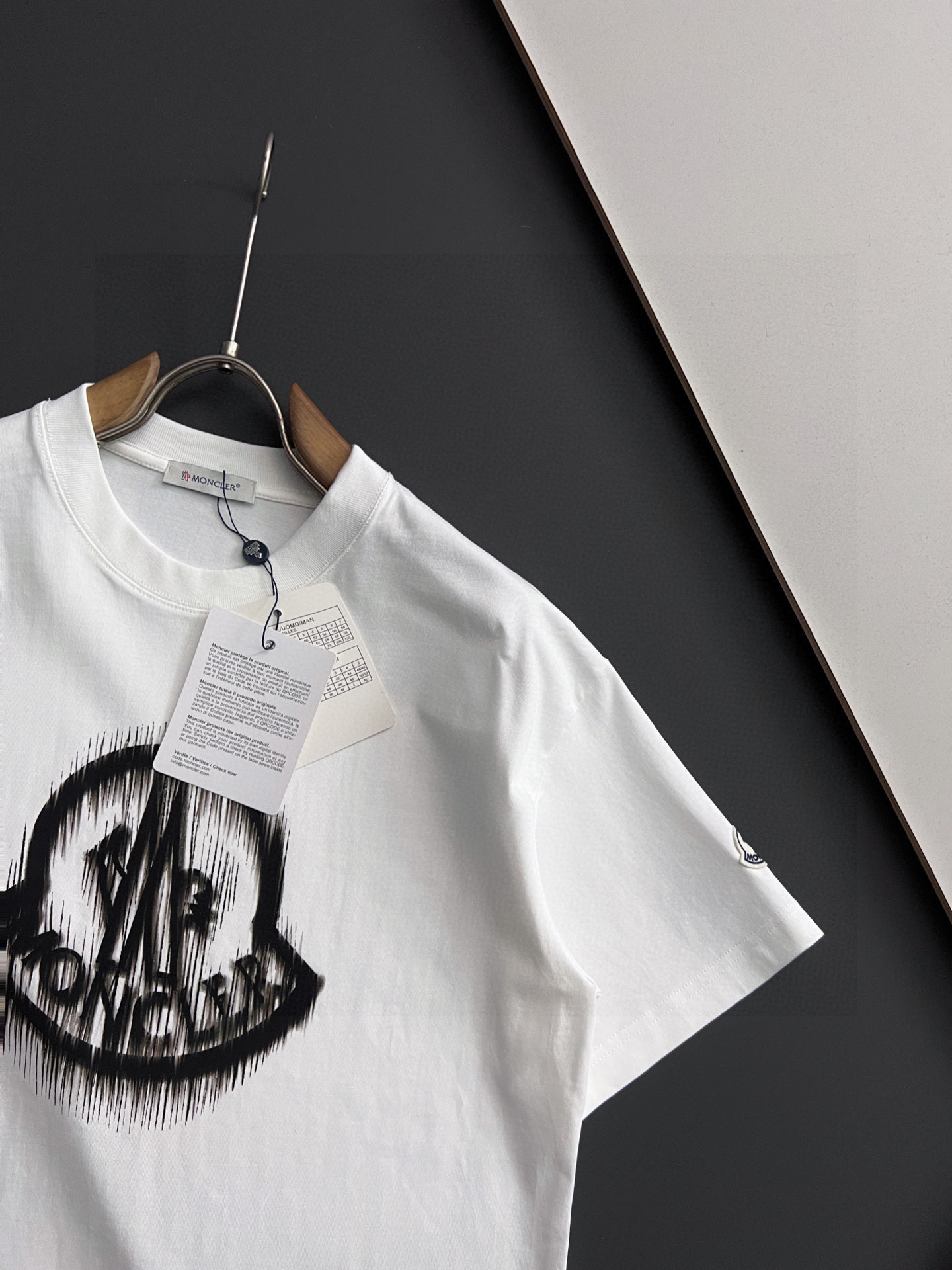 Moncler Basic Clothing Cotton Black S-m-xl