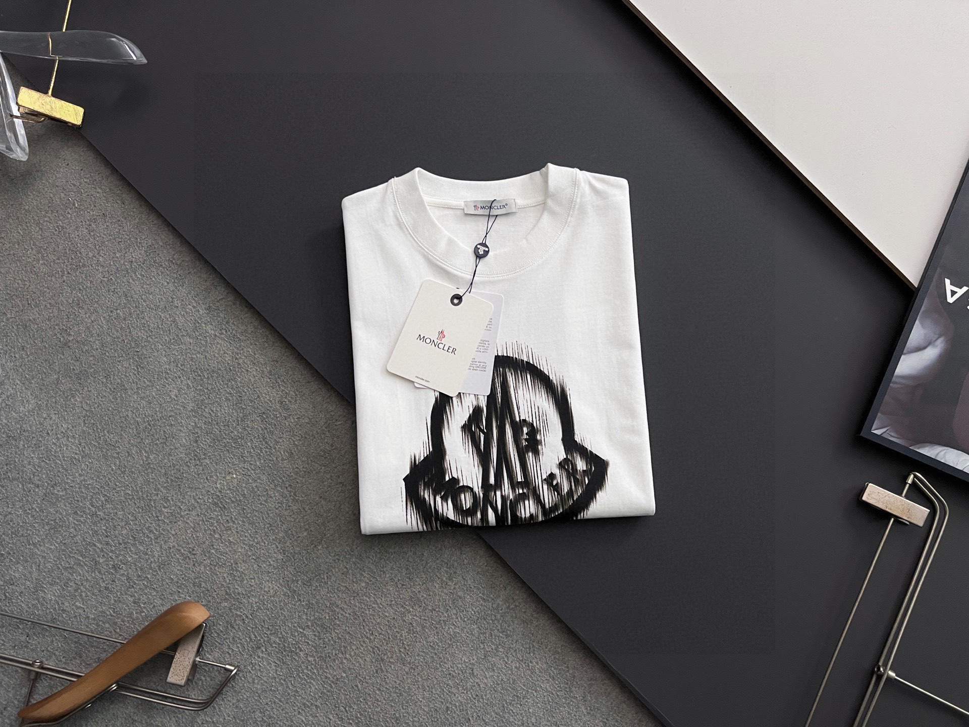 Moncler Basic Clothing Cotton Black S-m-xl