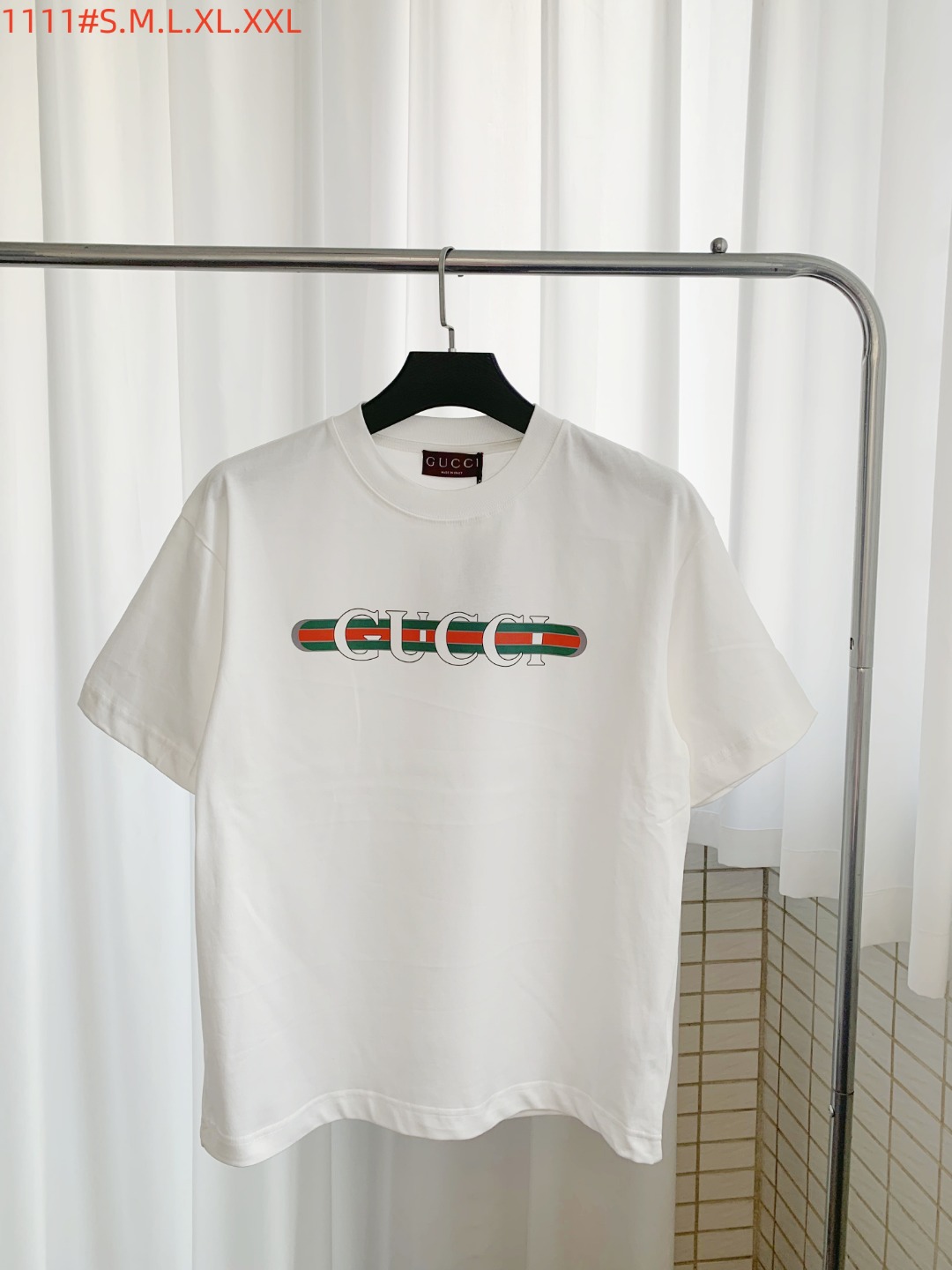 Gucci Basic Clothing Cotton Black Striped S-m-l-xl-xxl