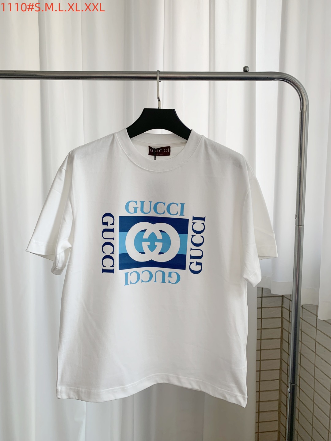 Gucci Basic Clothing Cotton Black Printed S-m-l-xl-xxl