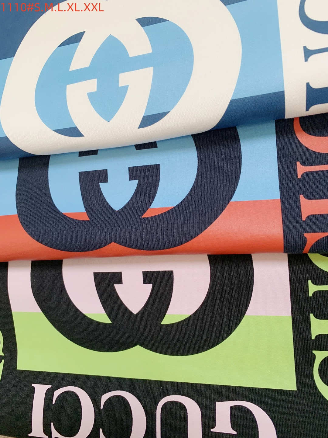 Gucci Basic Clothing Cotton Black Printed S-m-l-xl-xxl