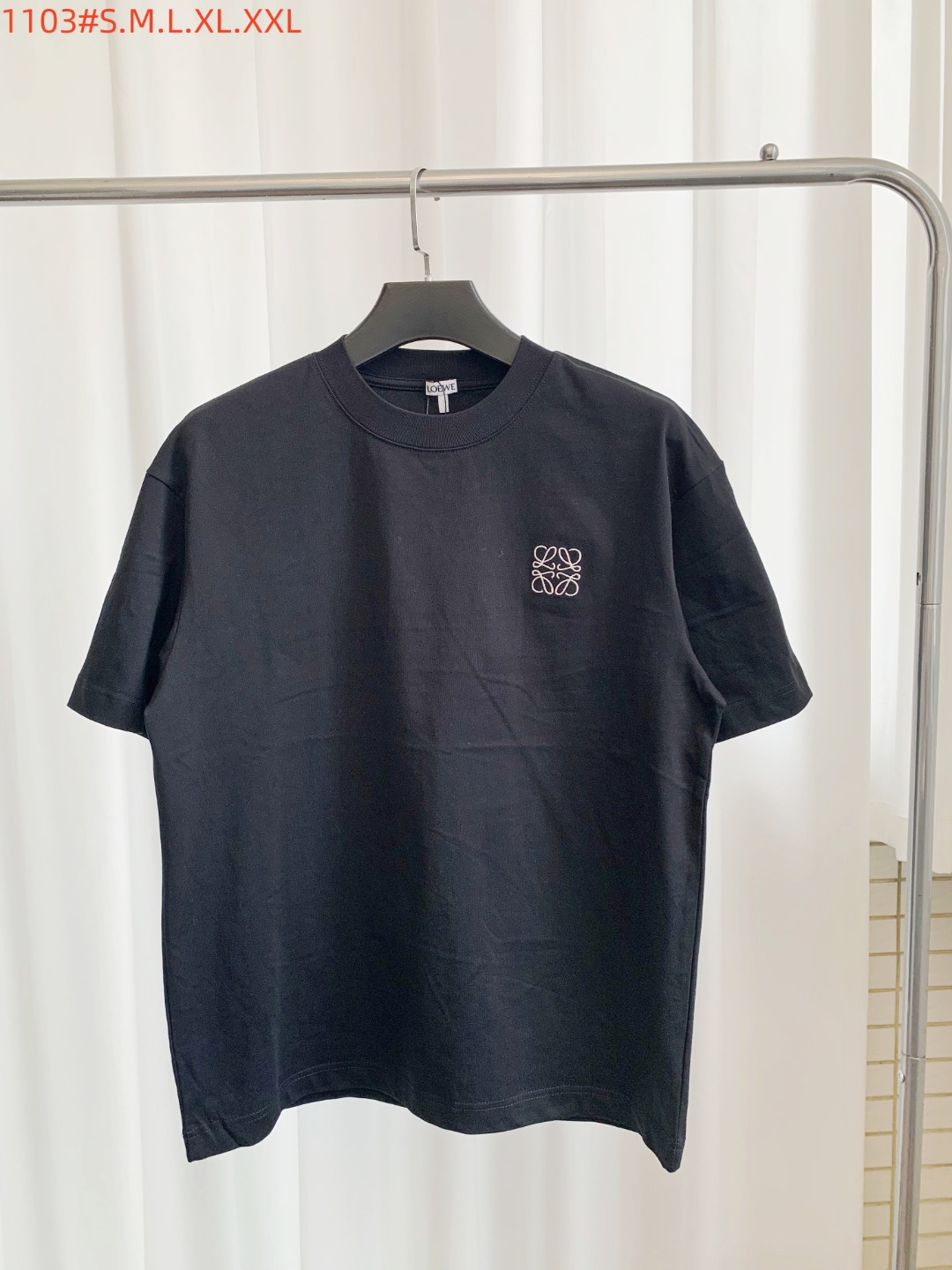 Loewe Basic Clothing Cotton Black S-m-l-xl-xxl
