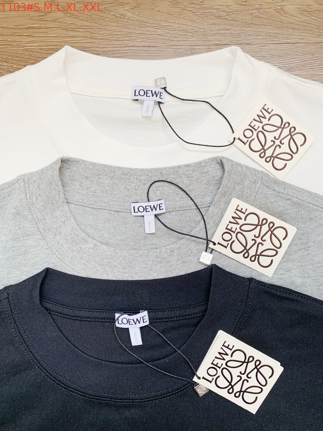 Loewe Basic Clothing Cotton Black S-m-l-xl-xxl