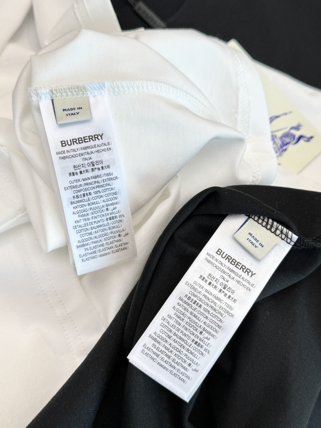 Burberry Male Basic Clothing Cotton S-m-l-xl