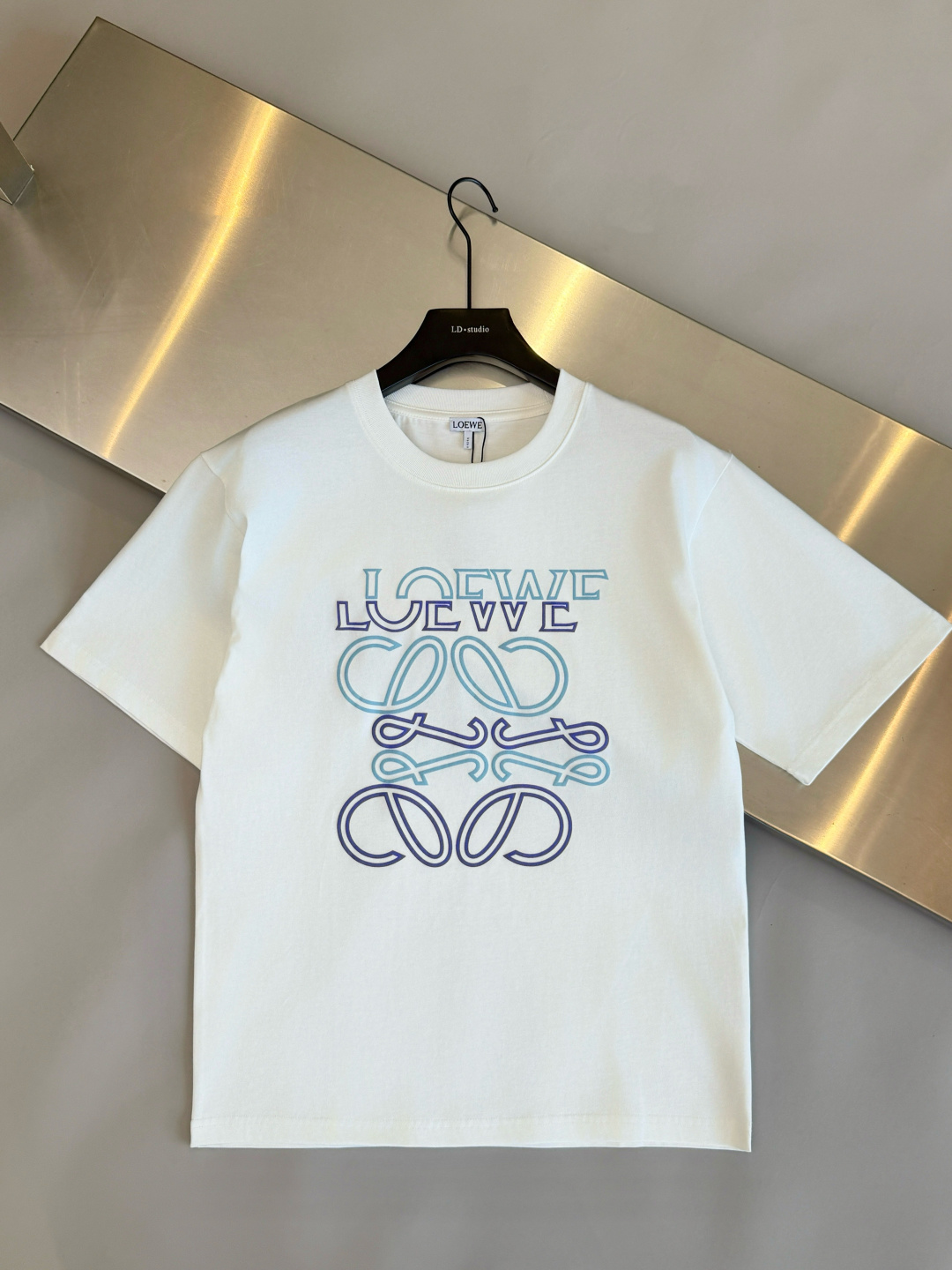 Loewe Male Basic Clothing Cotton Printed S-m-l-xl