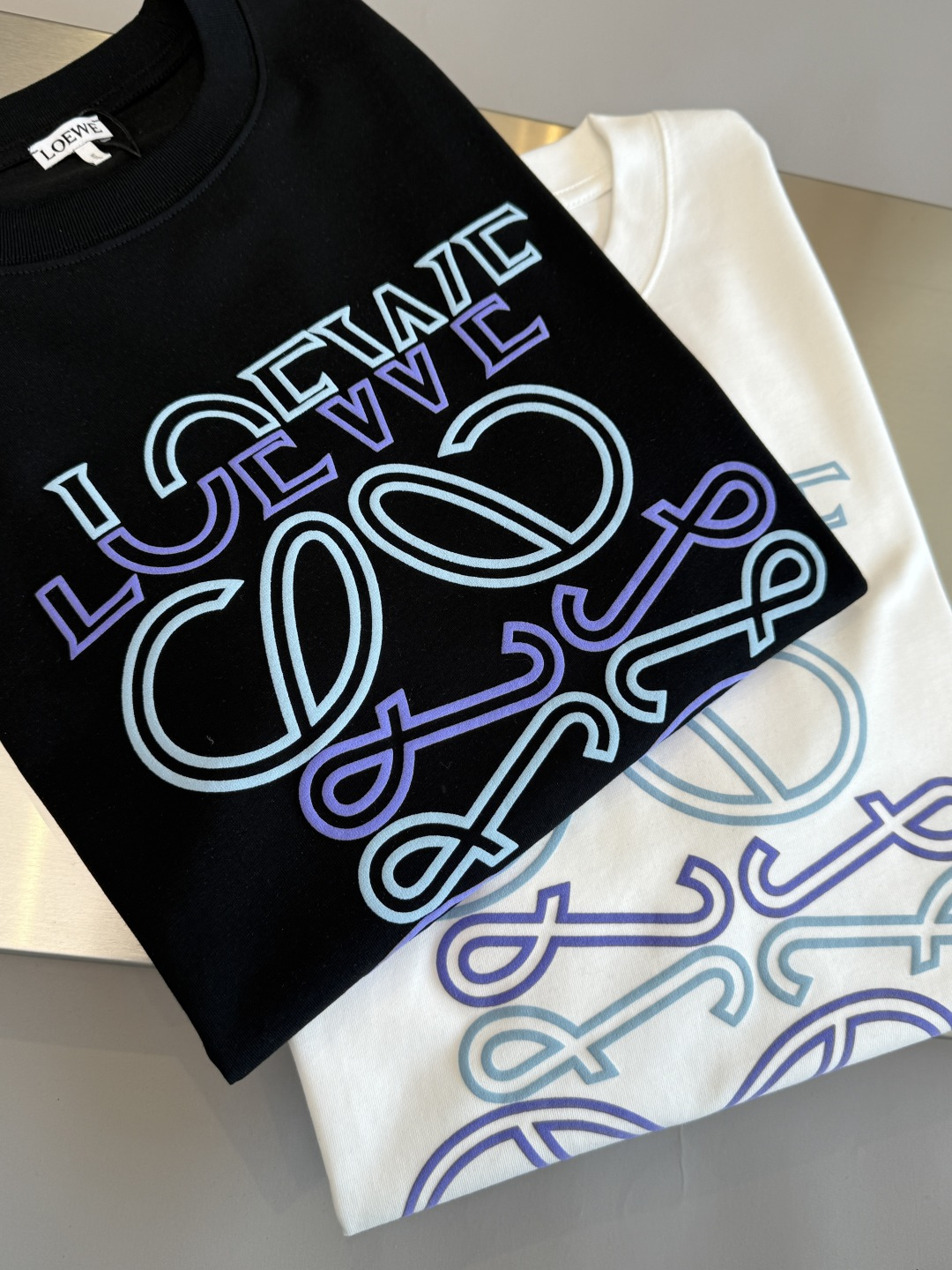 Loewe Male Basic Clothing Cotton Printed S-m-l-xl