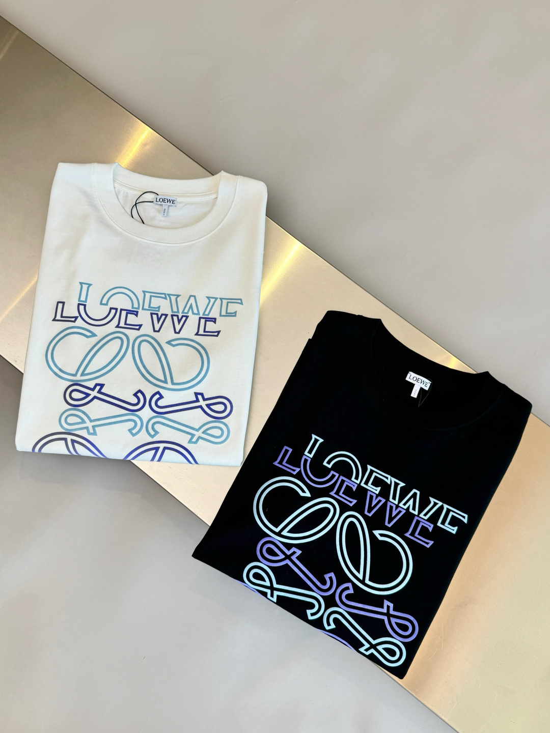 Loewe Male Basic Clothing Cotton Printed S-m-l-xl