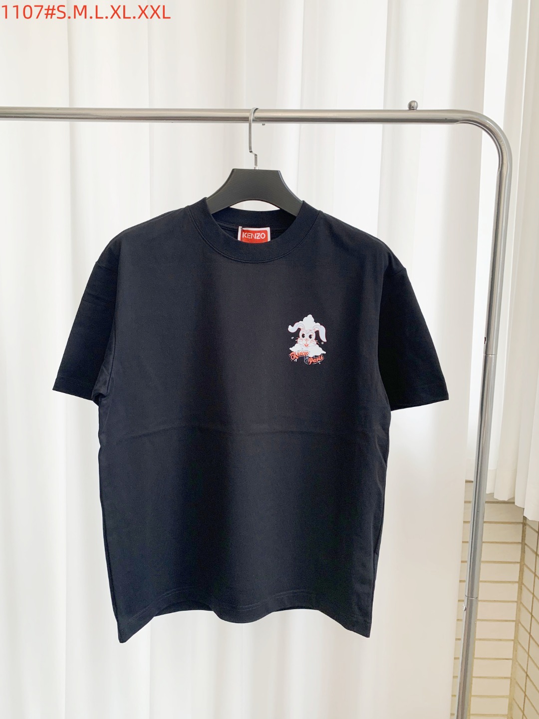 Kenzo Basic Clothing Cotton Black Printed S-m-l-xl-xxl