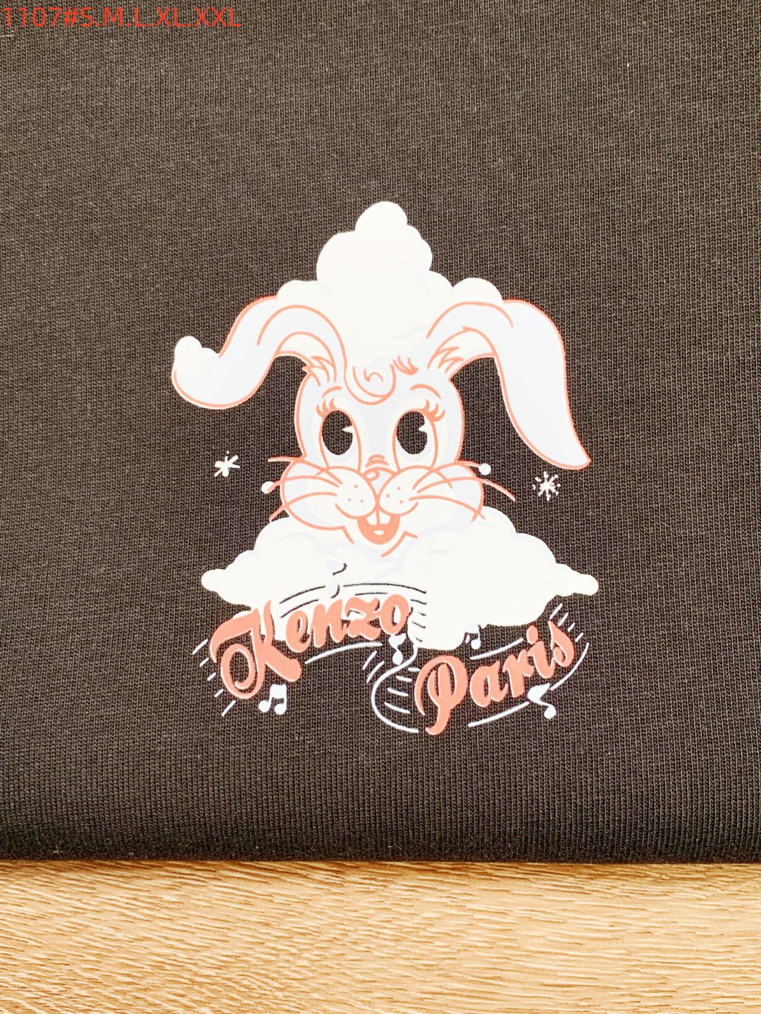 Kenzo Basic Clothing Cotton Black Printed S-m-l-xl-xxl