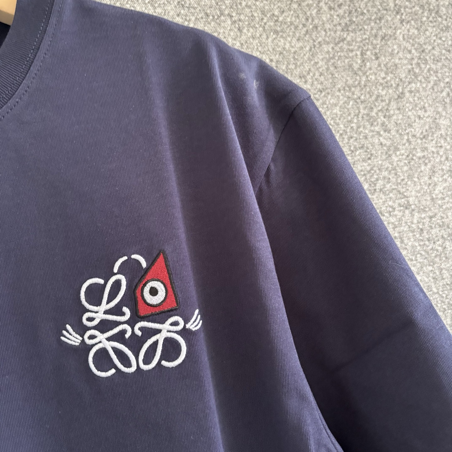 Loewe Couple Basic Clothing Cotton Red S-m-l-xl