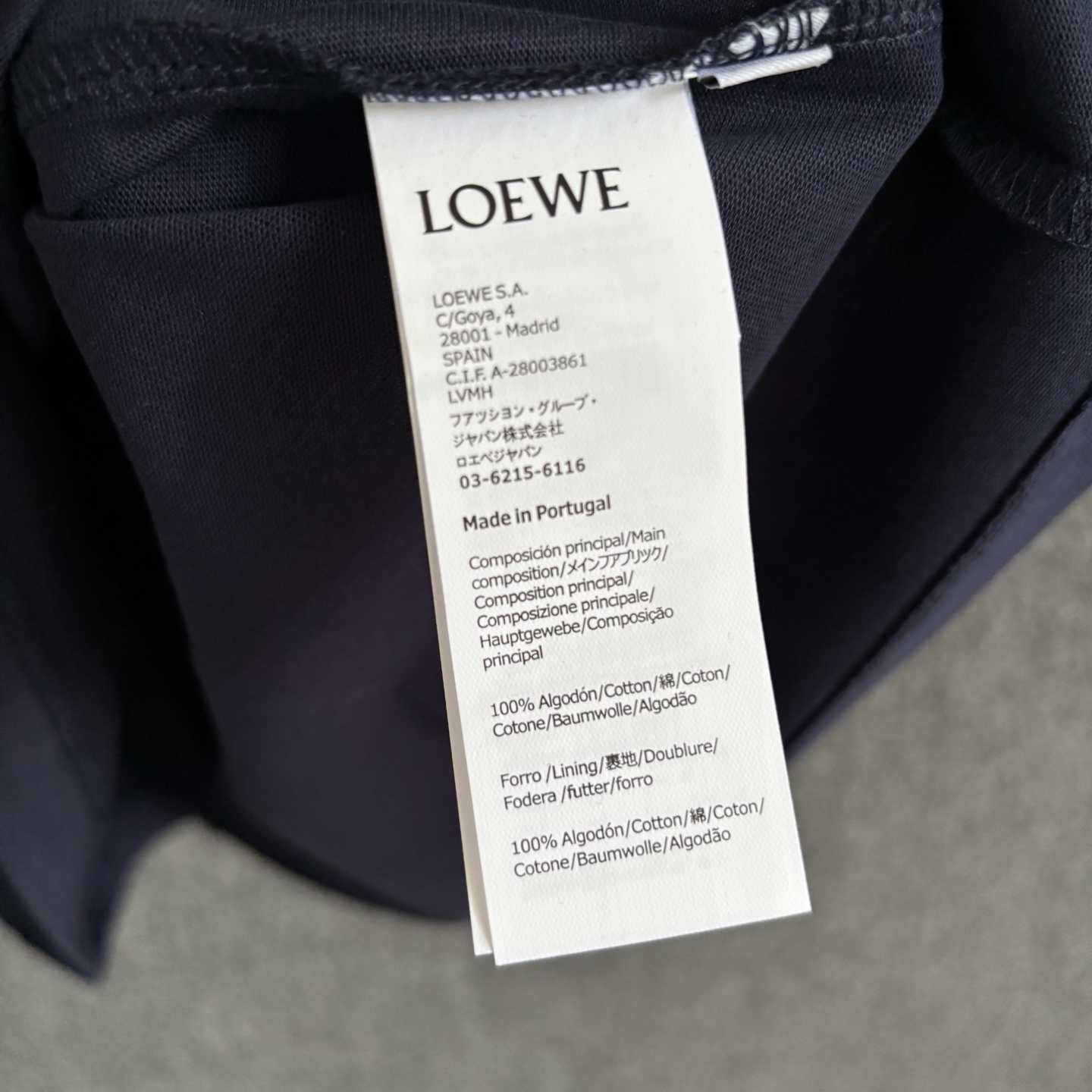 Loewe Couple Basic Clothing Cotton Red S-m-l-xl