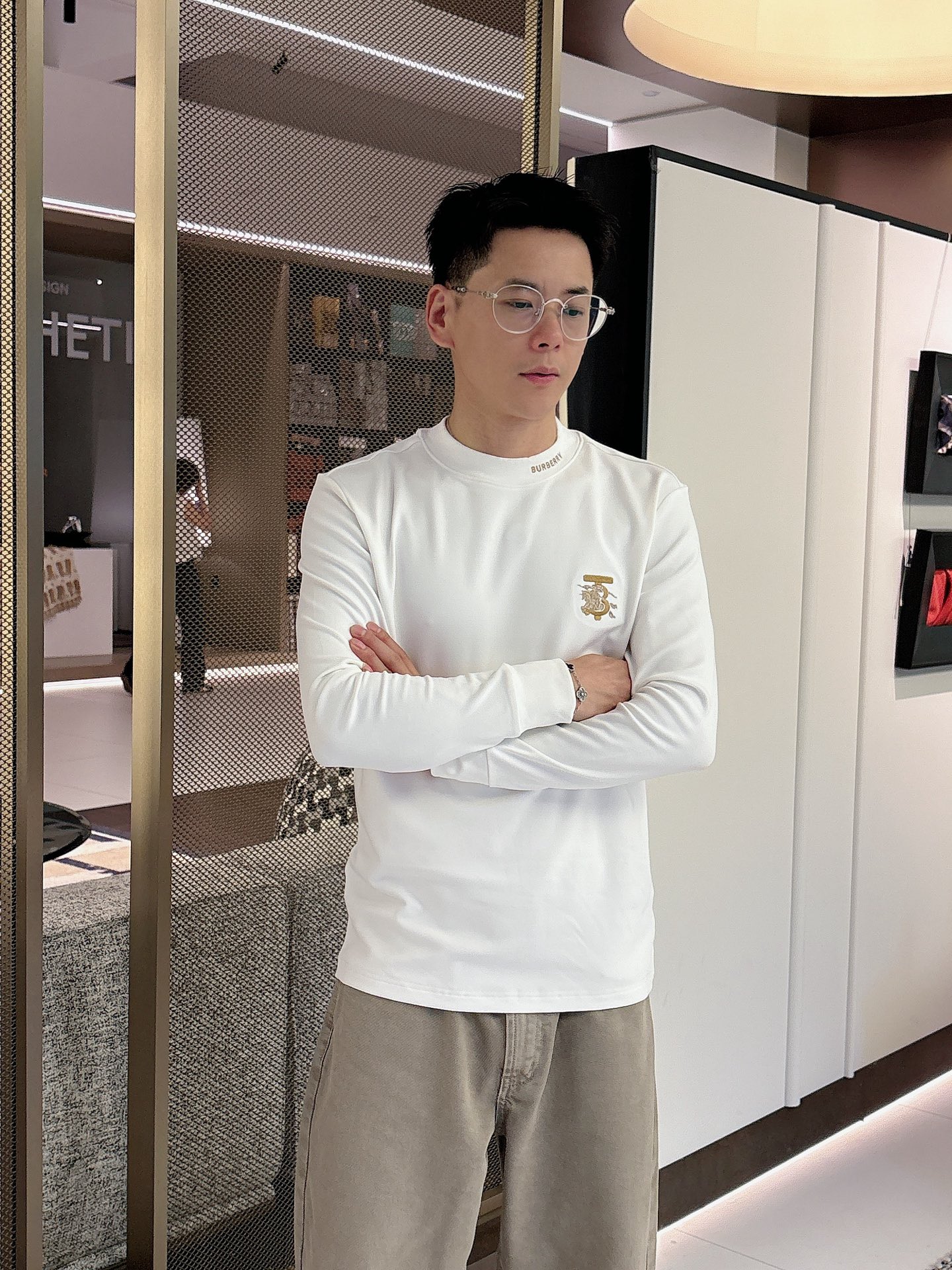 Burberry Male Basic Clothing Cotton S-l-xl