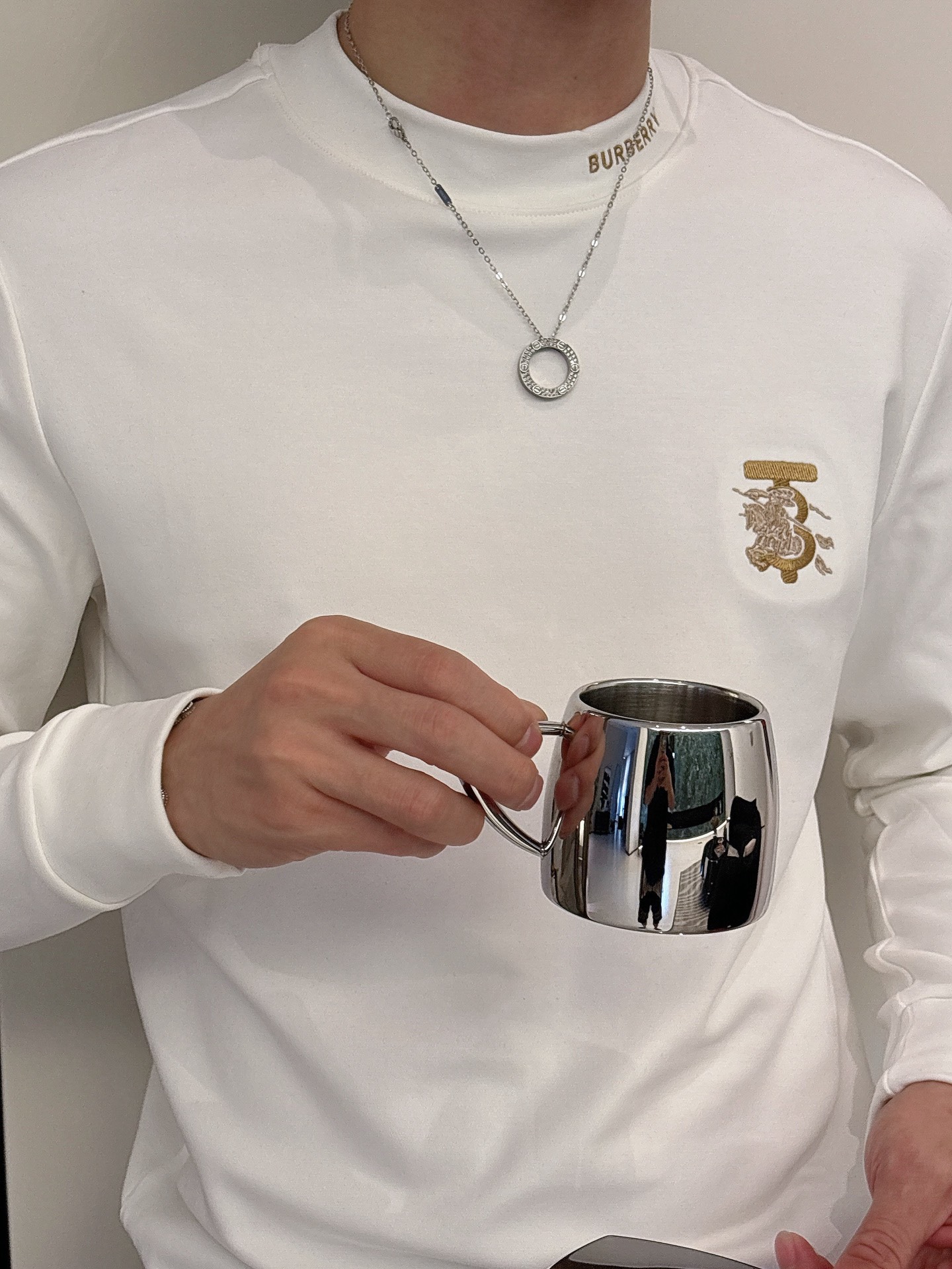 Burberry Male Basic Clothing Cotton S-l-xl