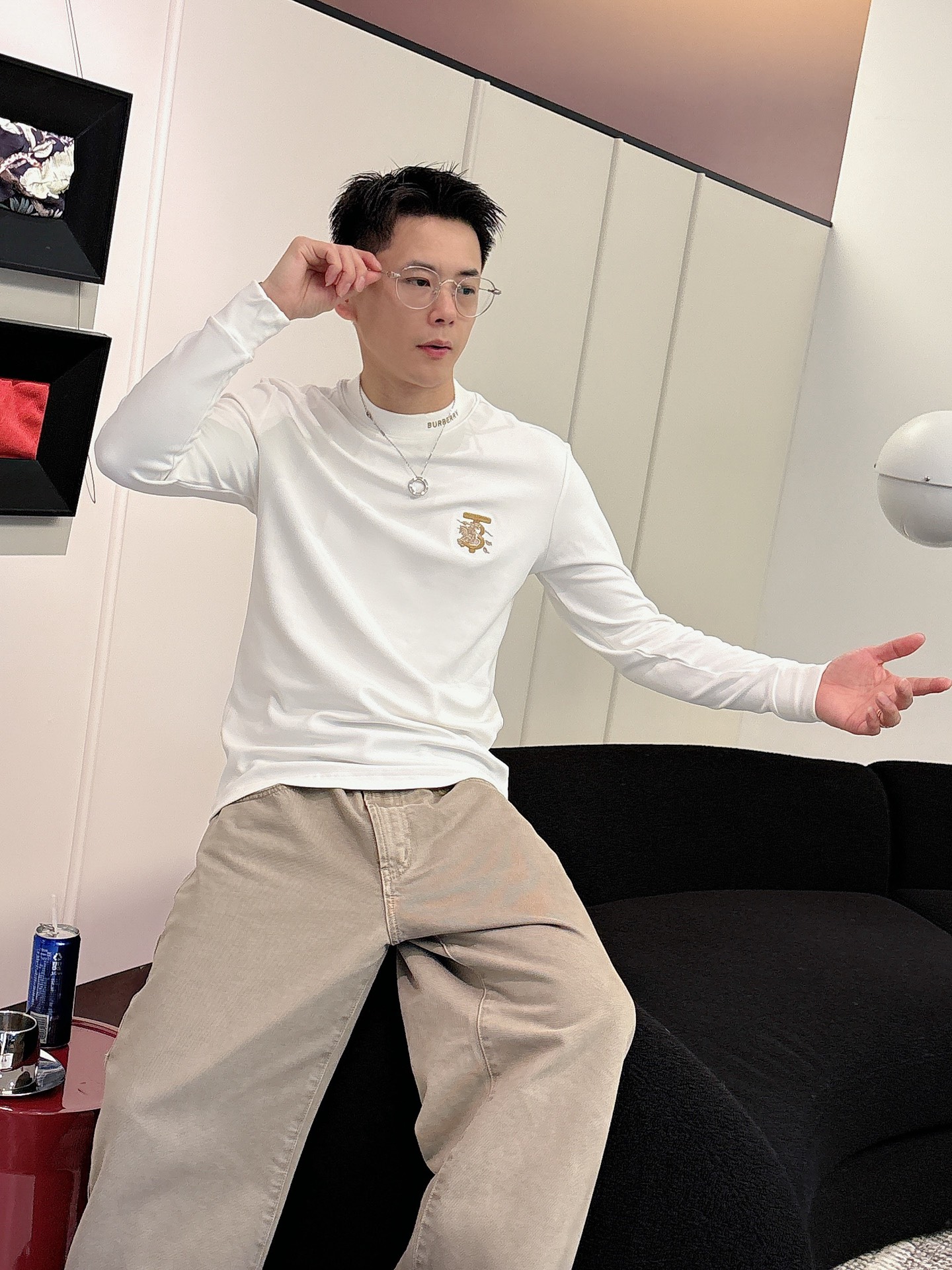 Burberry Male Basic Clothing Cotton S-l-xl