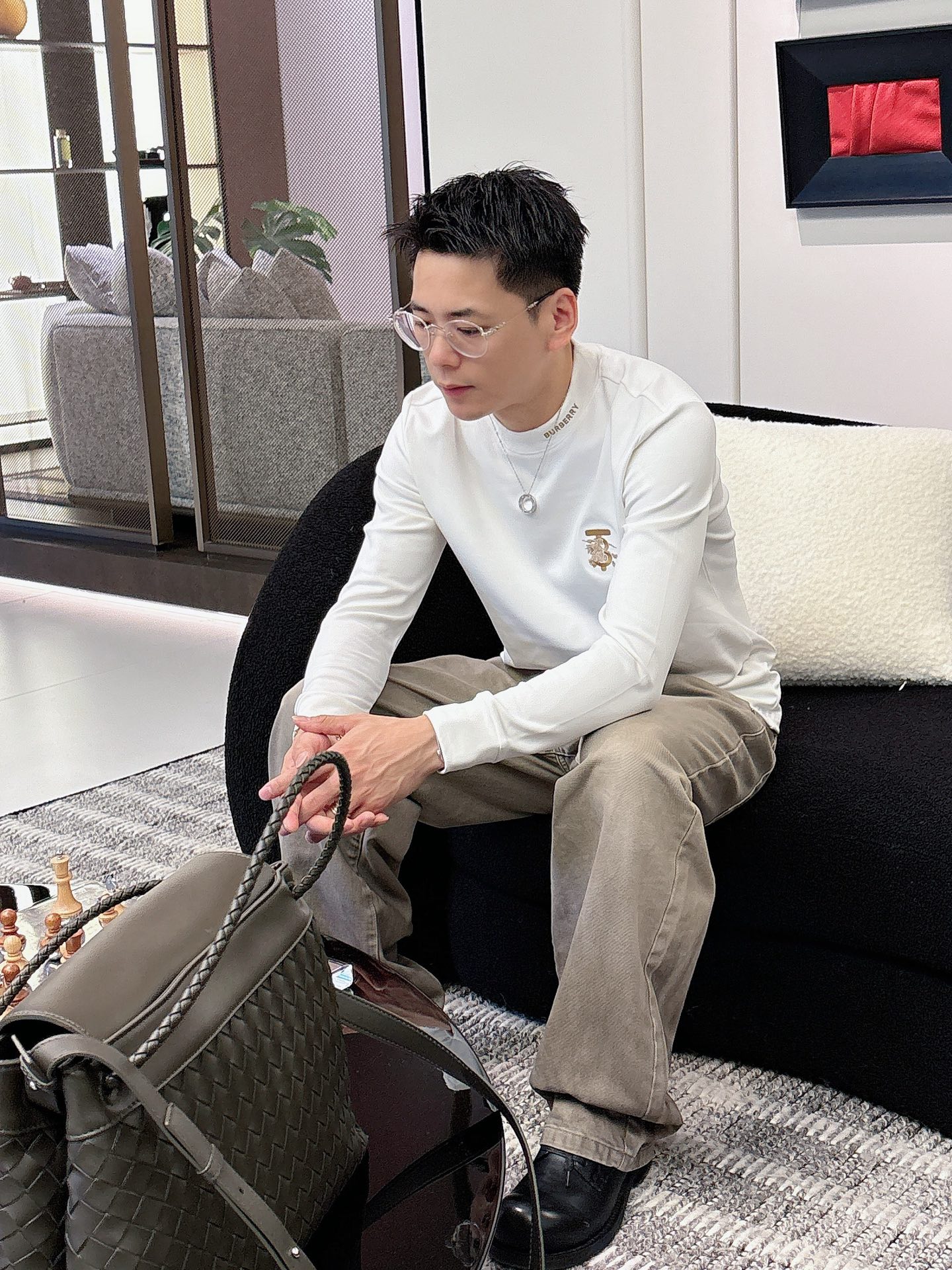 Burberry Male Basic Clothing Cotton S-l-xl