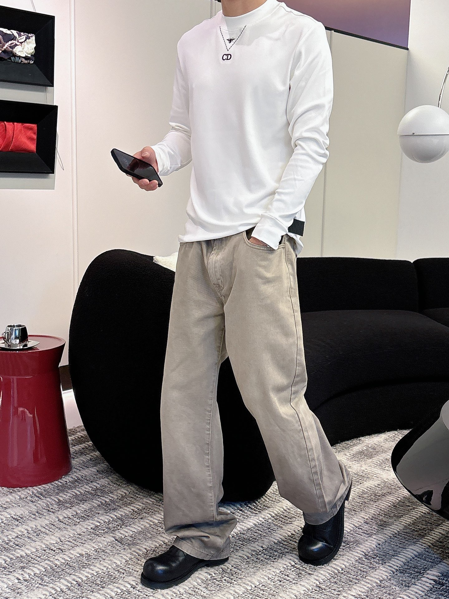 Dior Male Basic Clothing Cotton S-l-xl