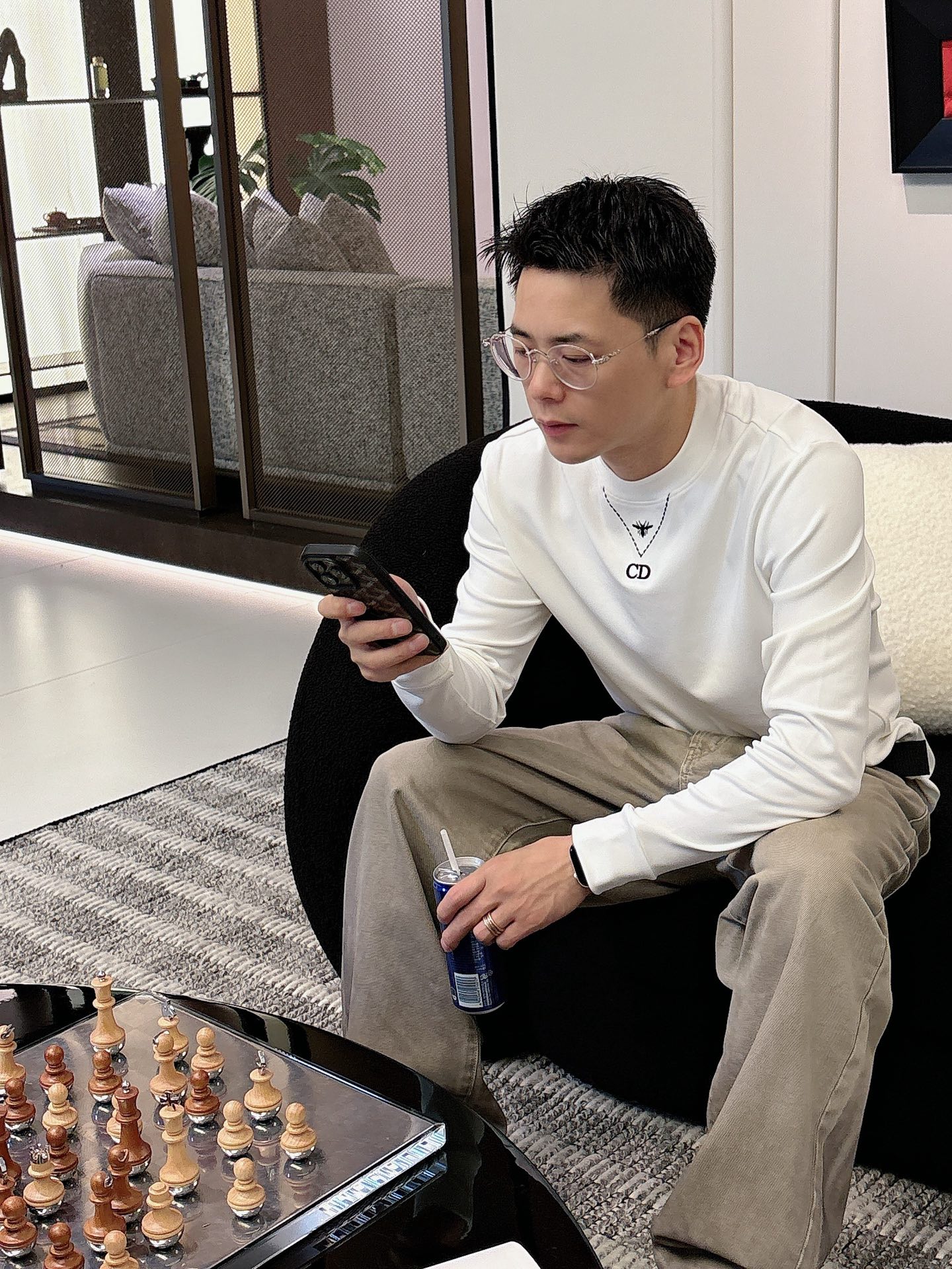 Dior Male Basic Clothing Cotton S-l-xl