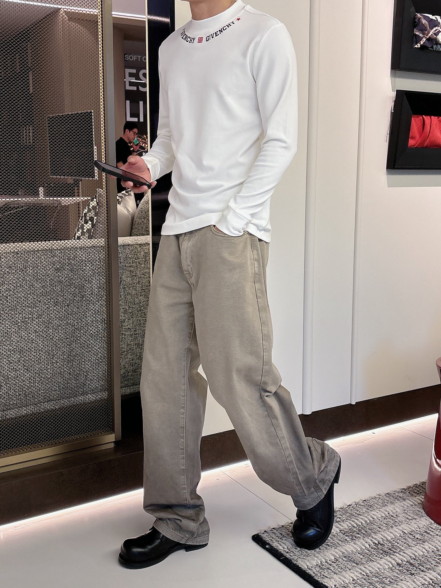 Givenchy Male Basic Clothing Cotton S-l-xl