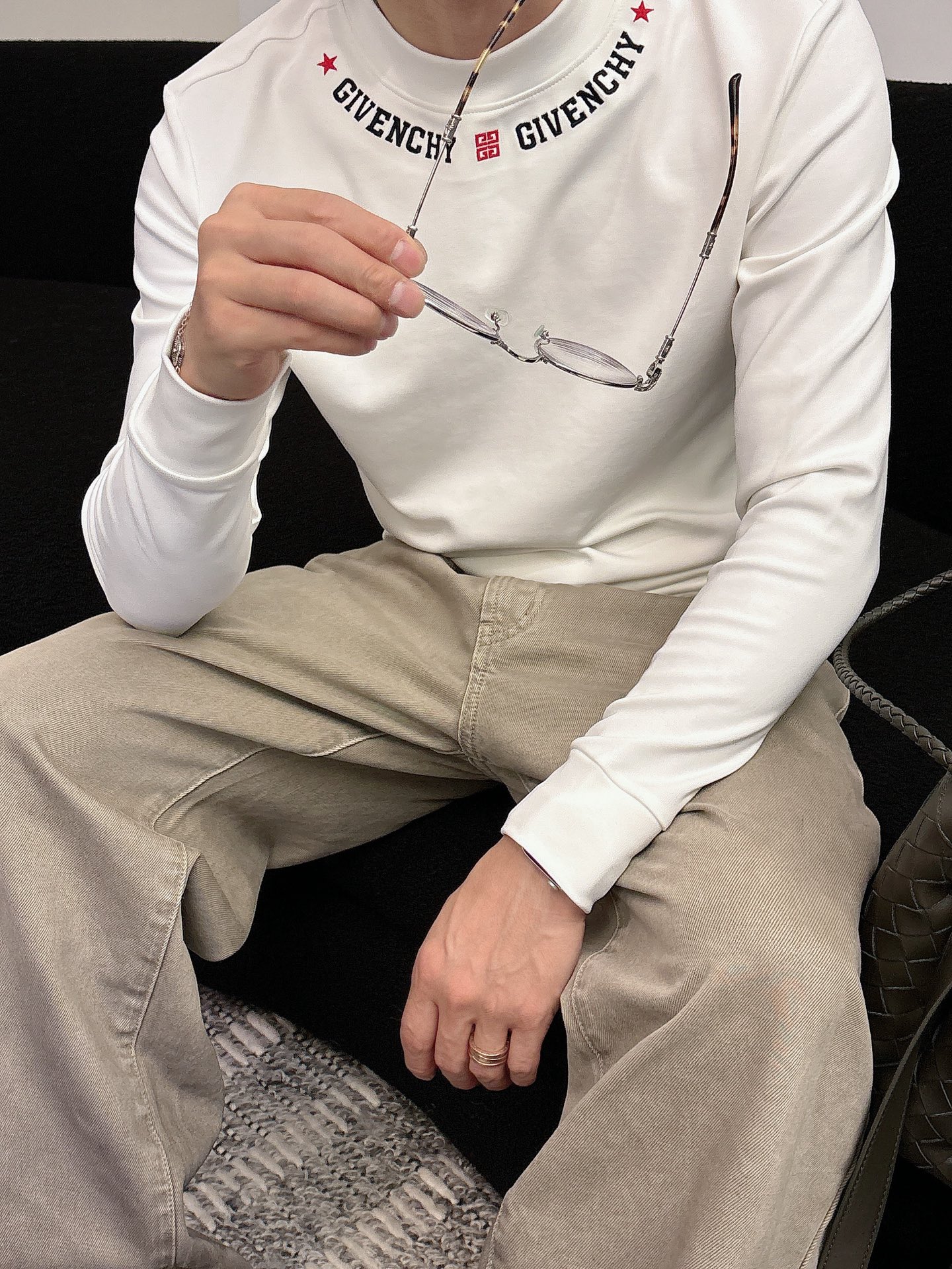 Givenchy Male Basic Clothing Cotton S-l-xl