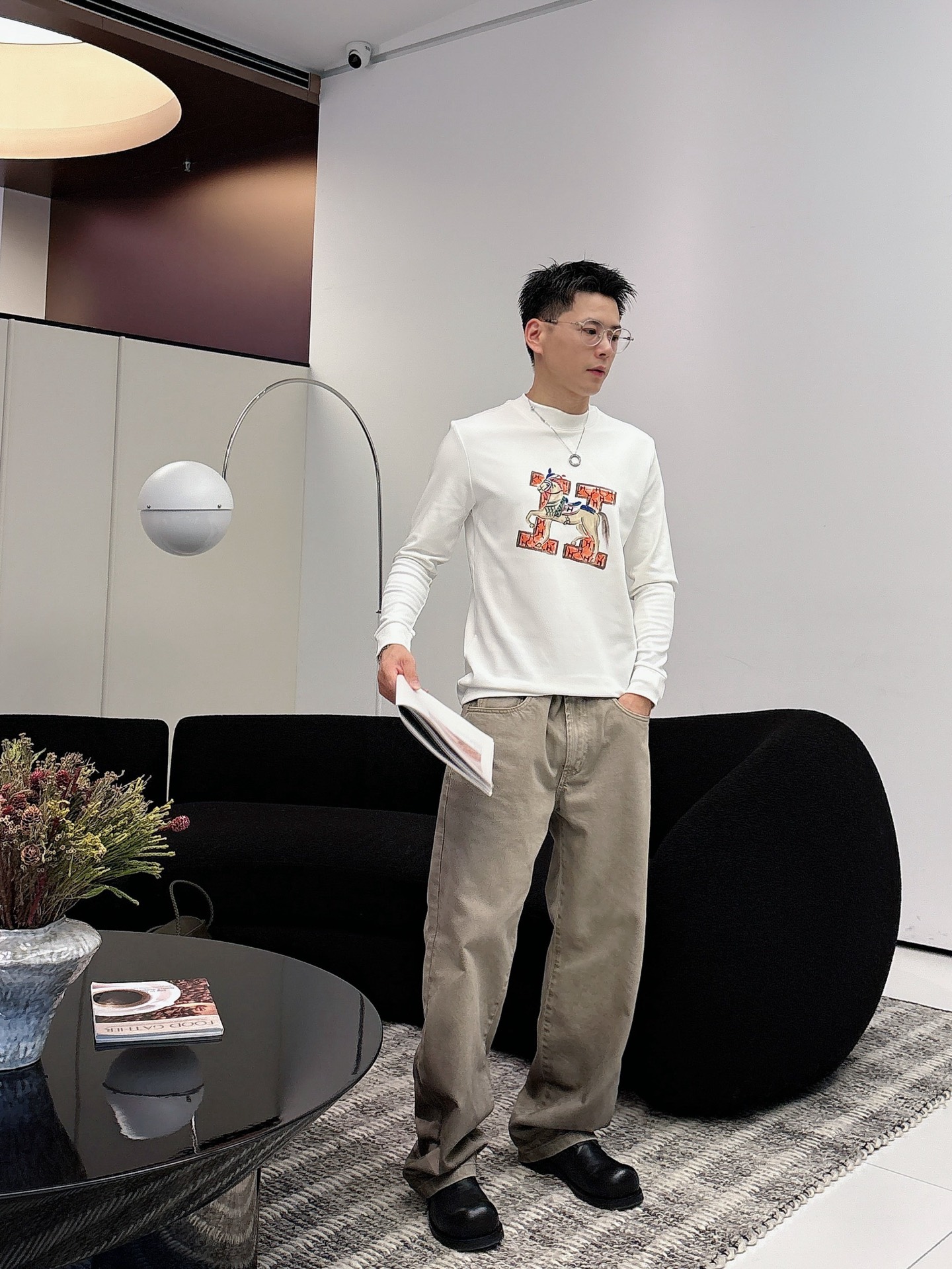 Hermès Male Basic Clothing Cotton S-m-l-xl