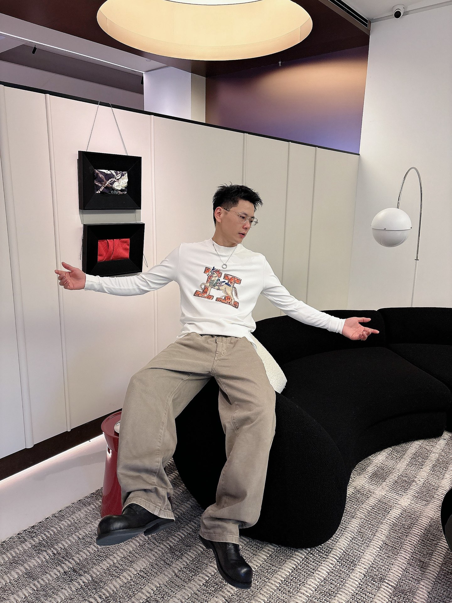 Hermès Male Basic Clothing Cotton S-m-l-xl