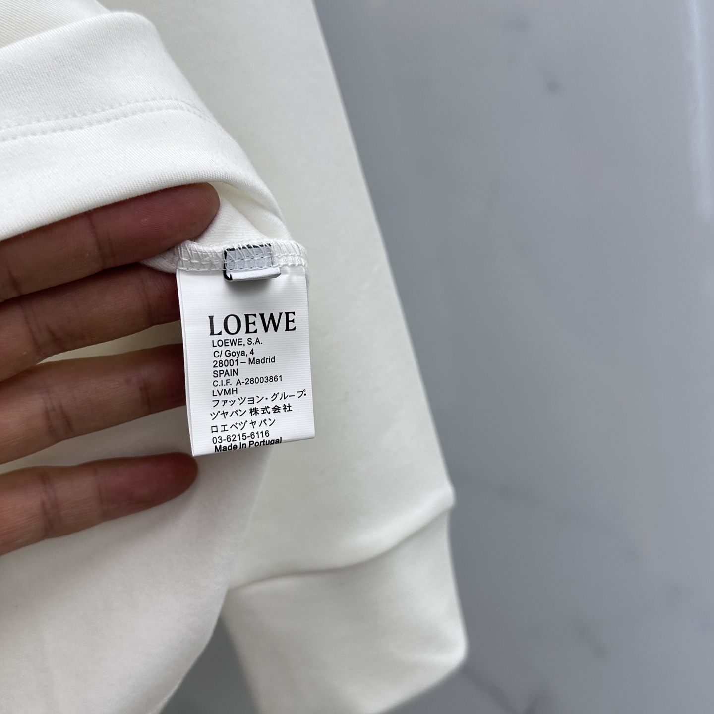 Loewe Basic Clothing Cotton S-l-xl