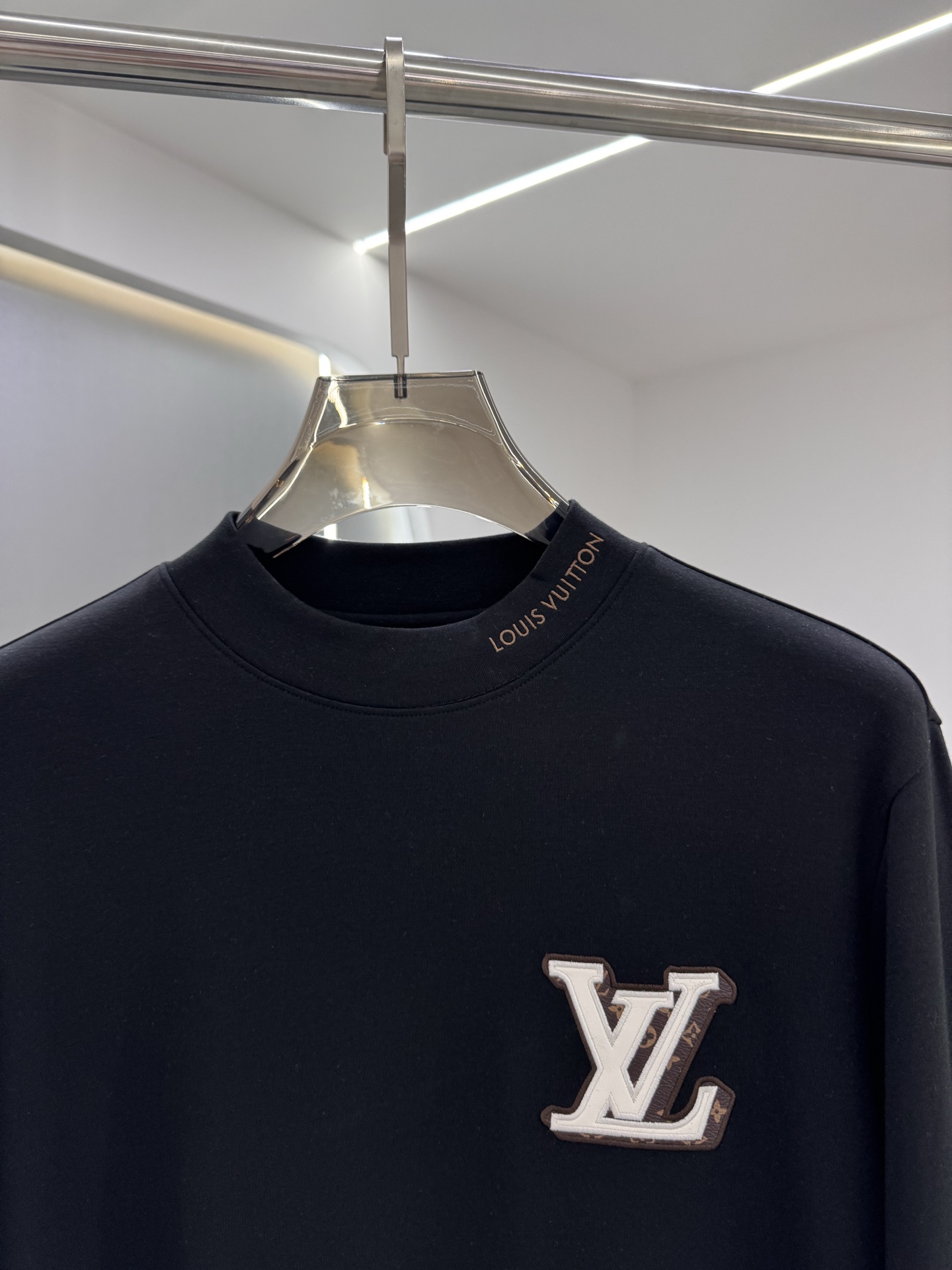 Louis Vuitton Male Basic Clothing Black S-l-xxl