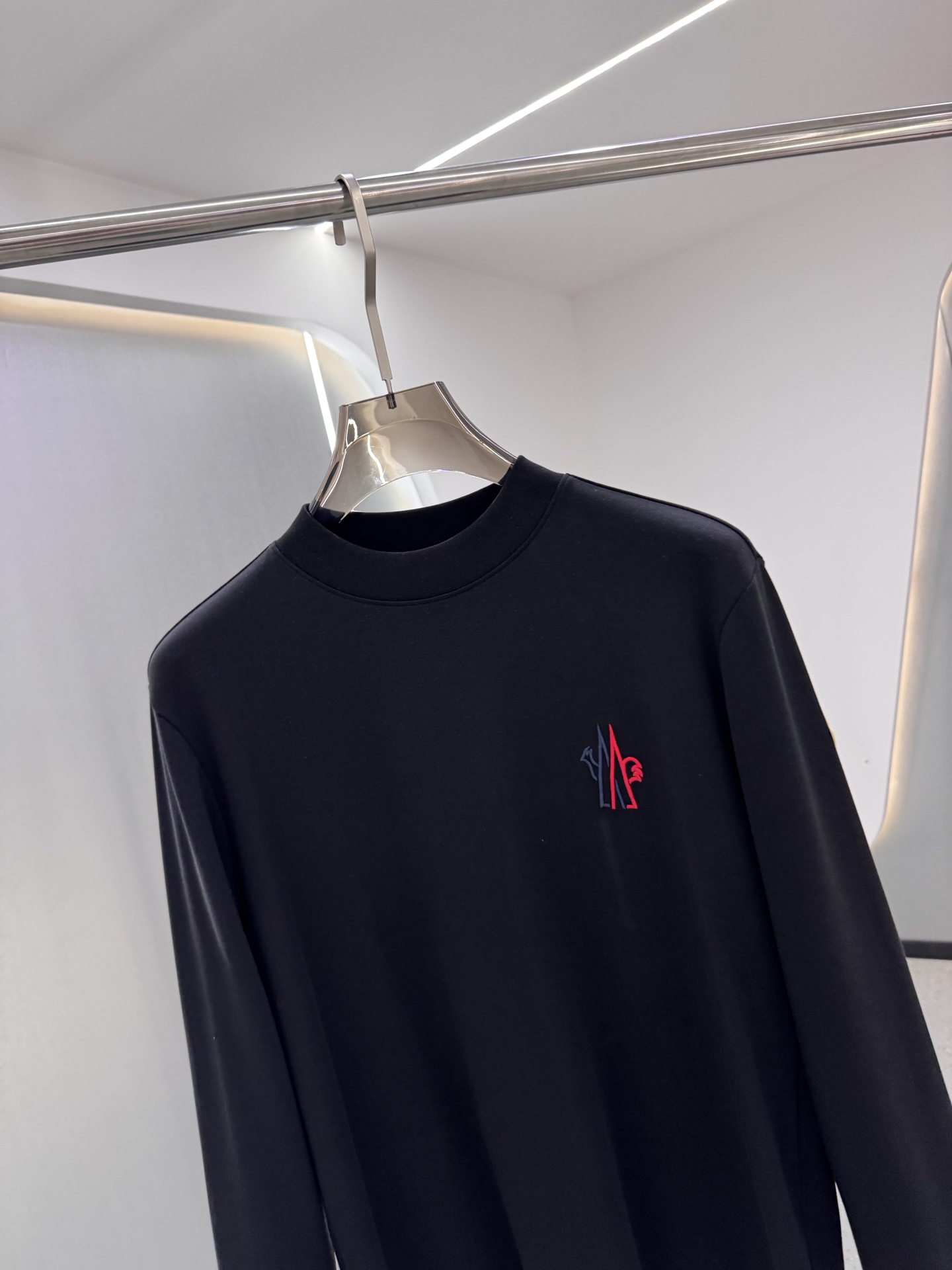 Moncler Male Basic Clothing Black S-m-l-xxl