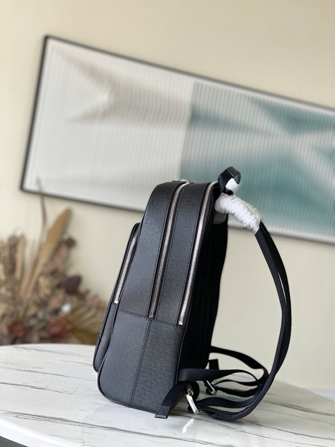 Louis Vuitton Male Backpack Black M