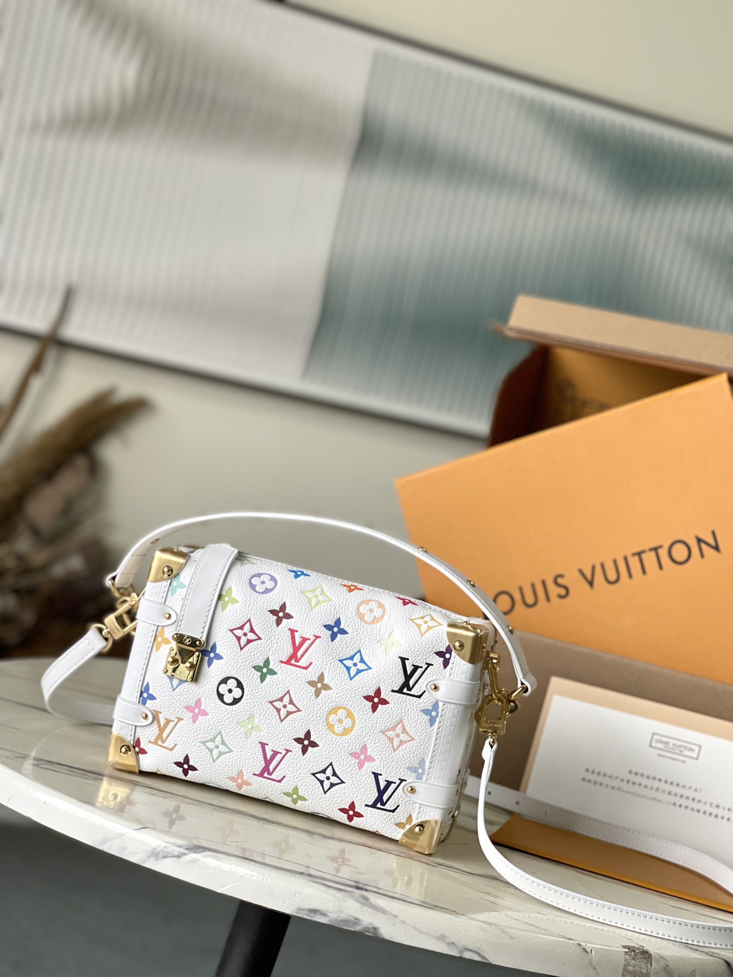 Louis Vuitton Basic Bag Cow Leather M-l-s