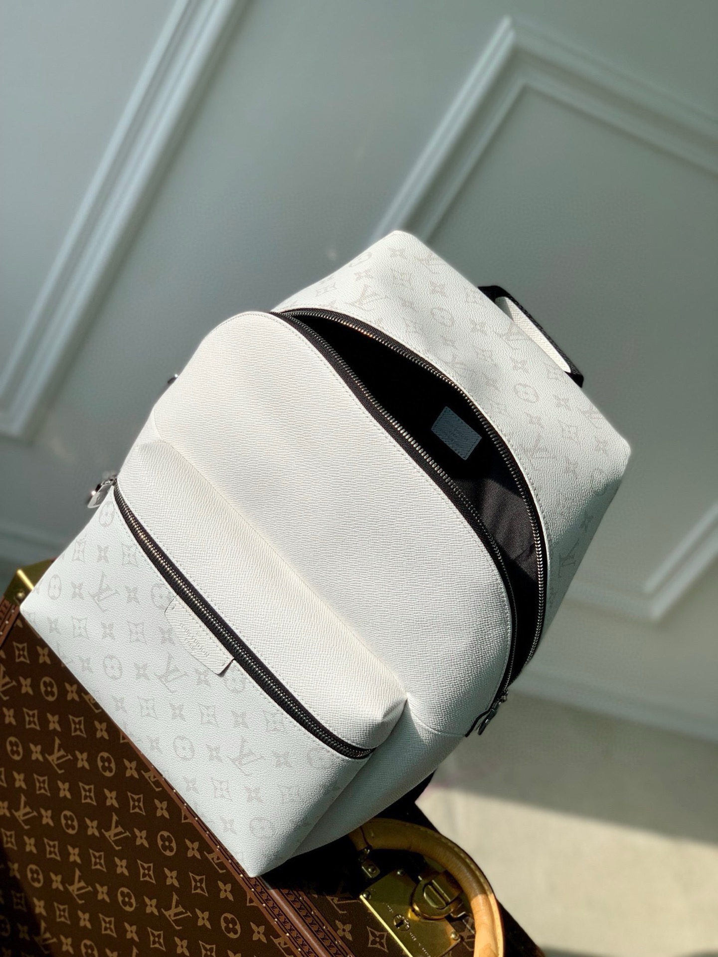 Louis Vuitton Male Backpack Canvas M-s-20cm