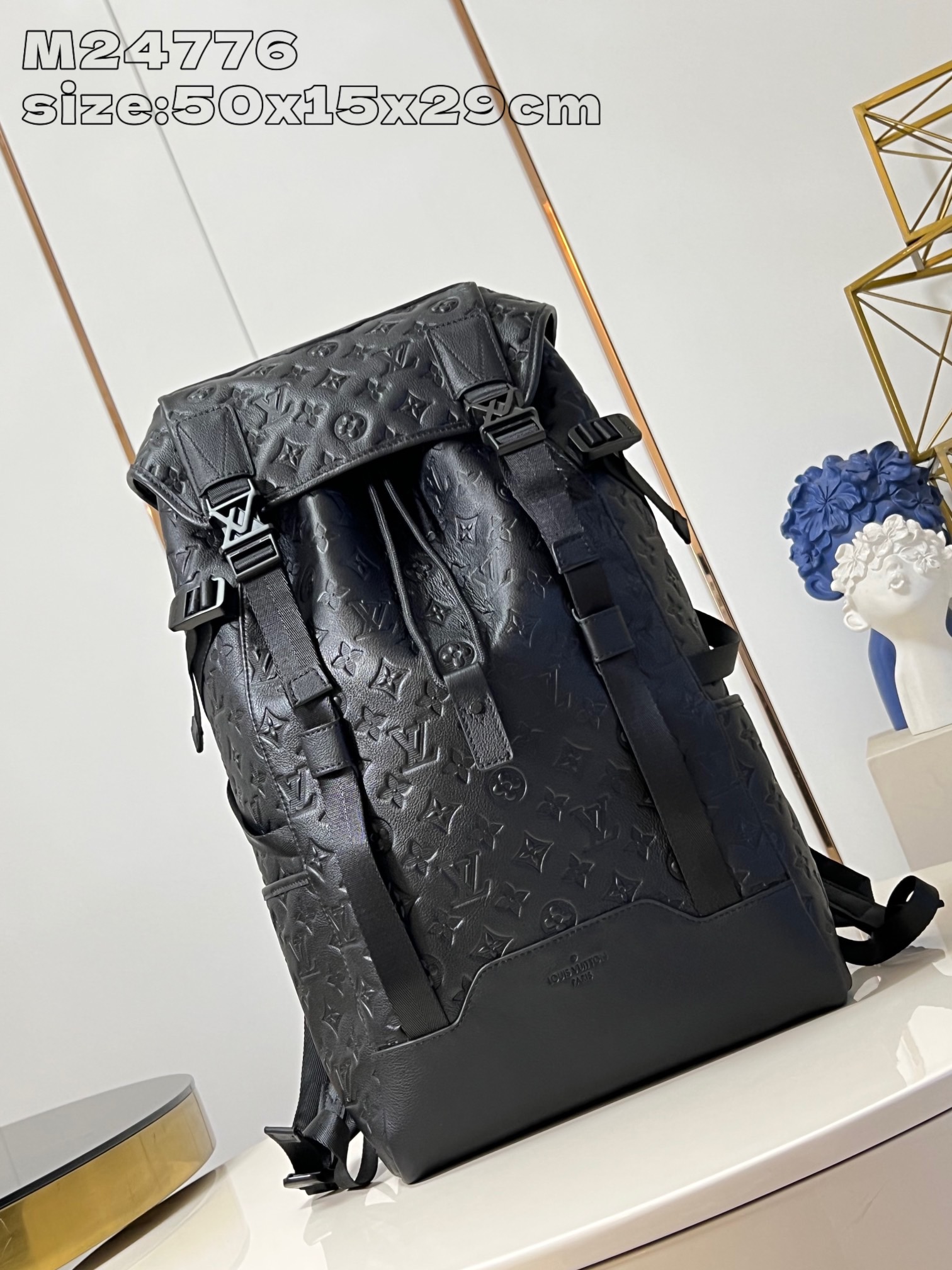 Louis Vuitton Backpack Cow Leather M-l-s