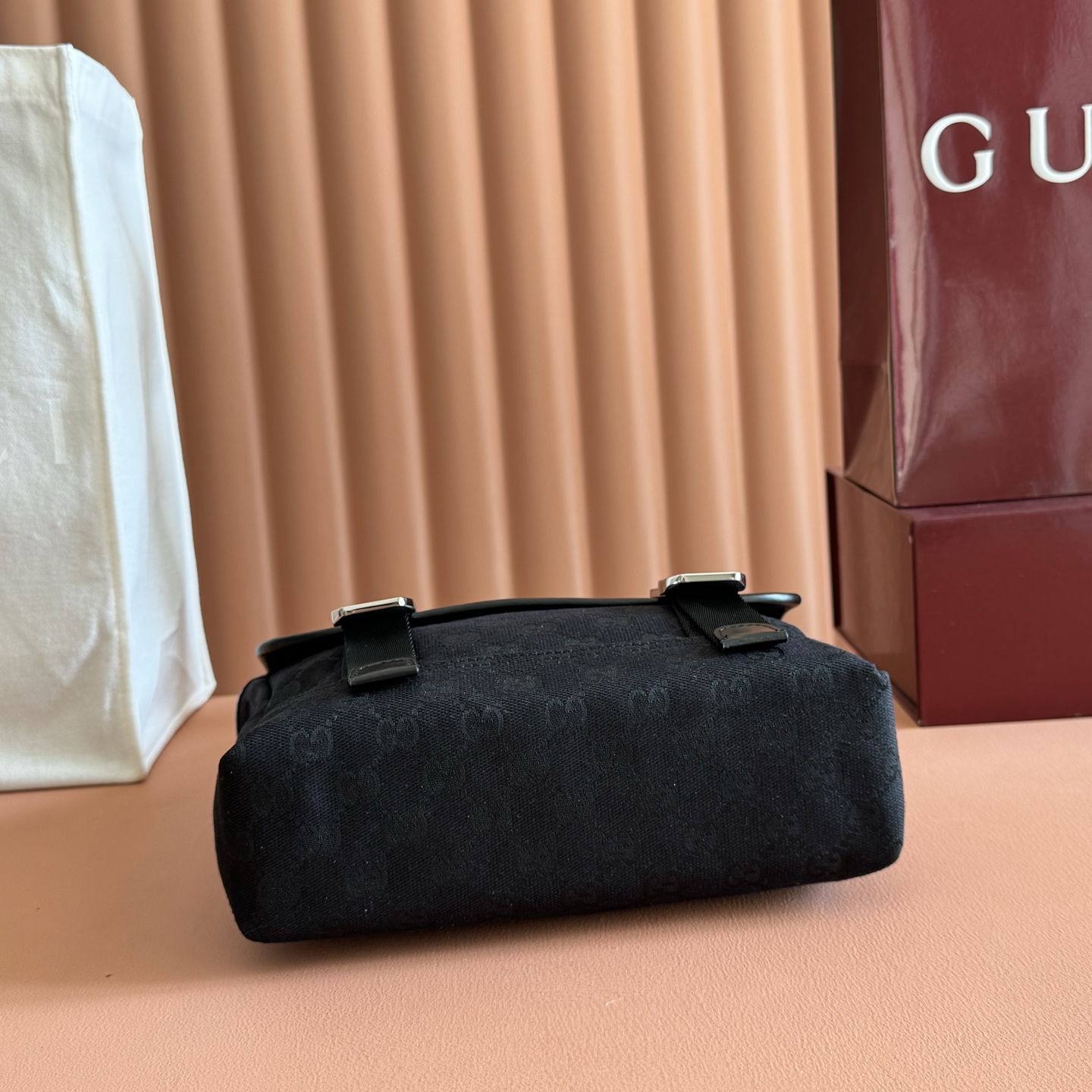 Gucci Crossbody Bag Canvas Black