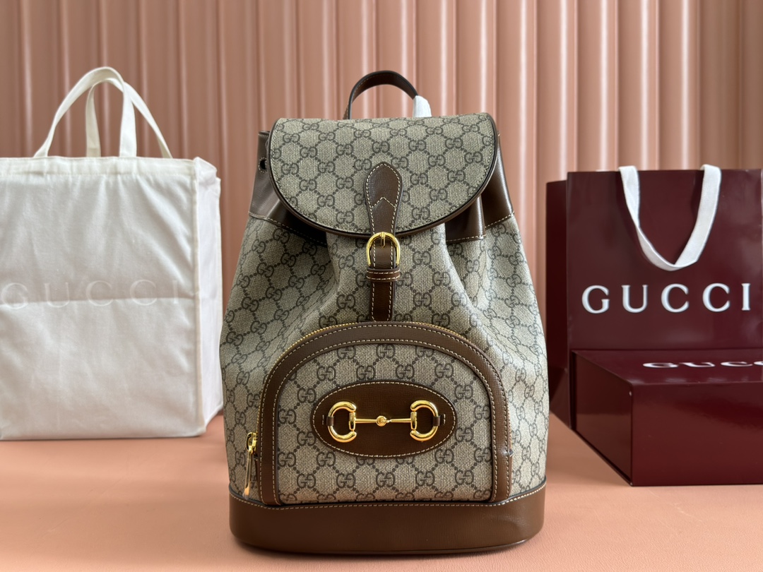 Gucci Backpack Canvas M-s