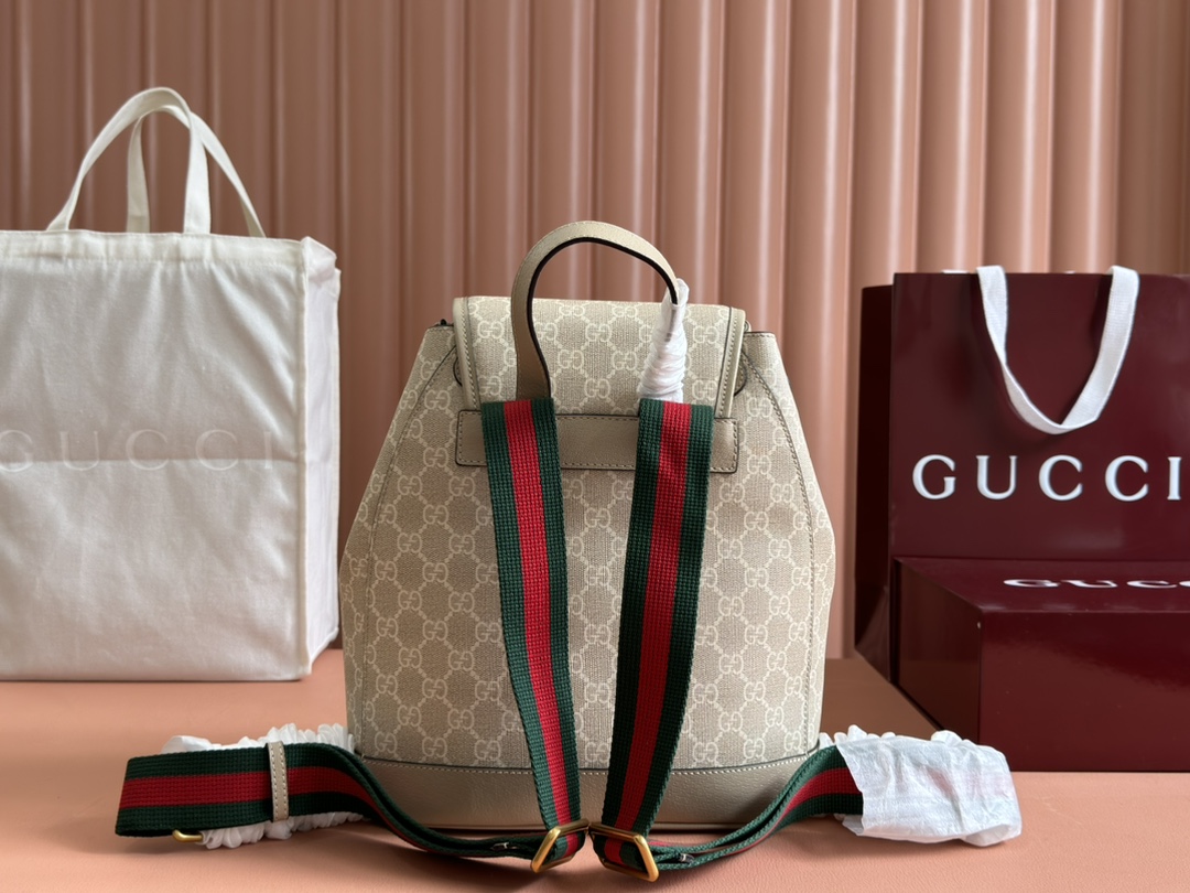 Ysl Tote Bag Canvas Brown M-s