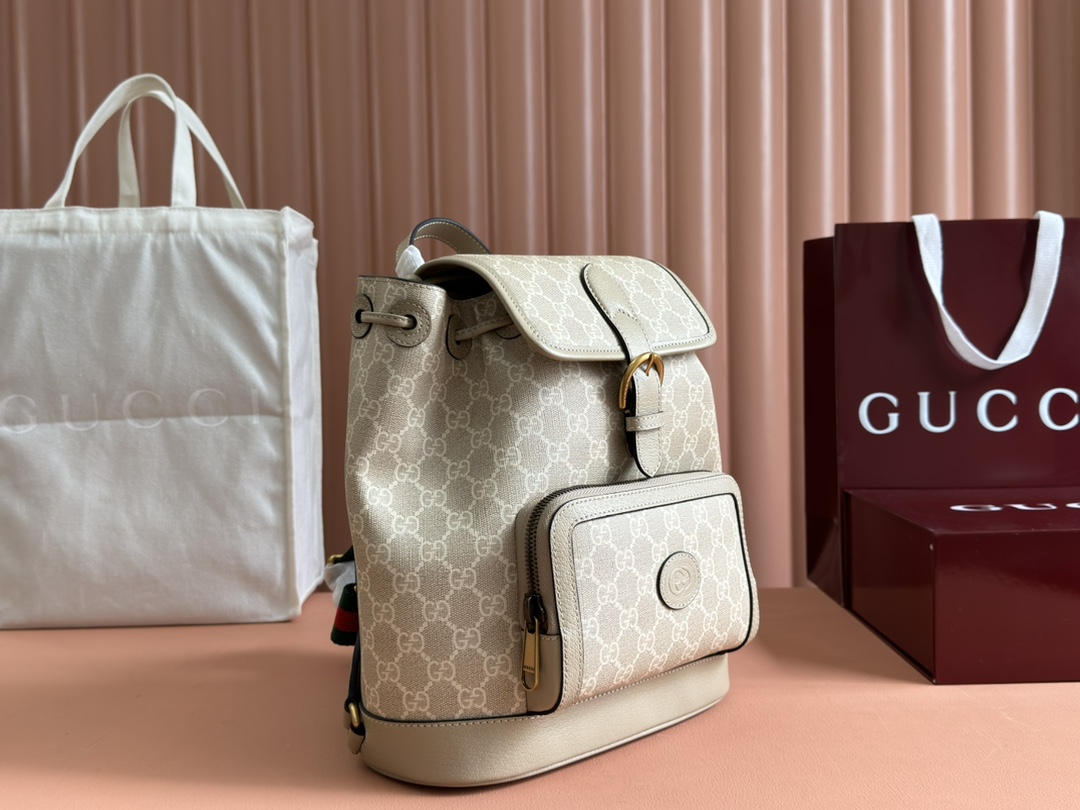 Ysl Tote Bag Canvas Brown M-s