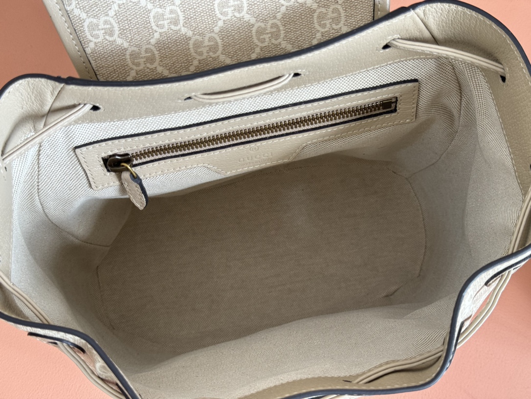 Ysl Tote Bag Canvas Brown M-s